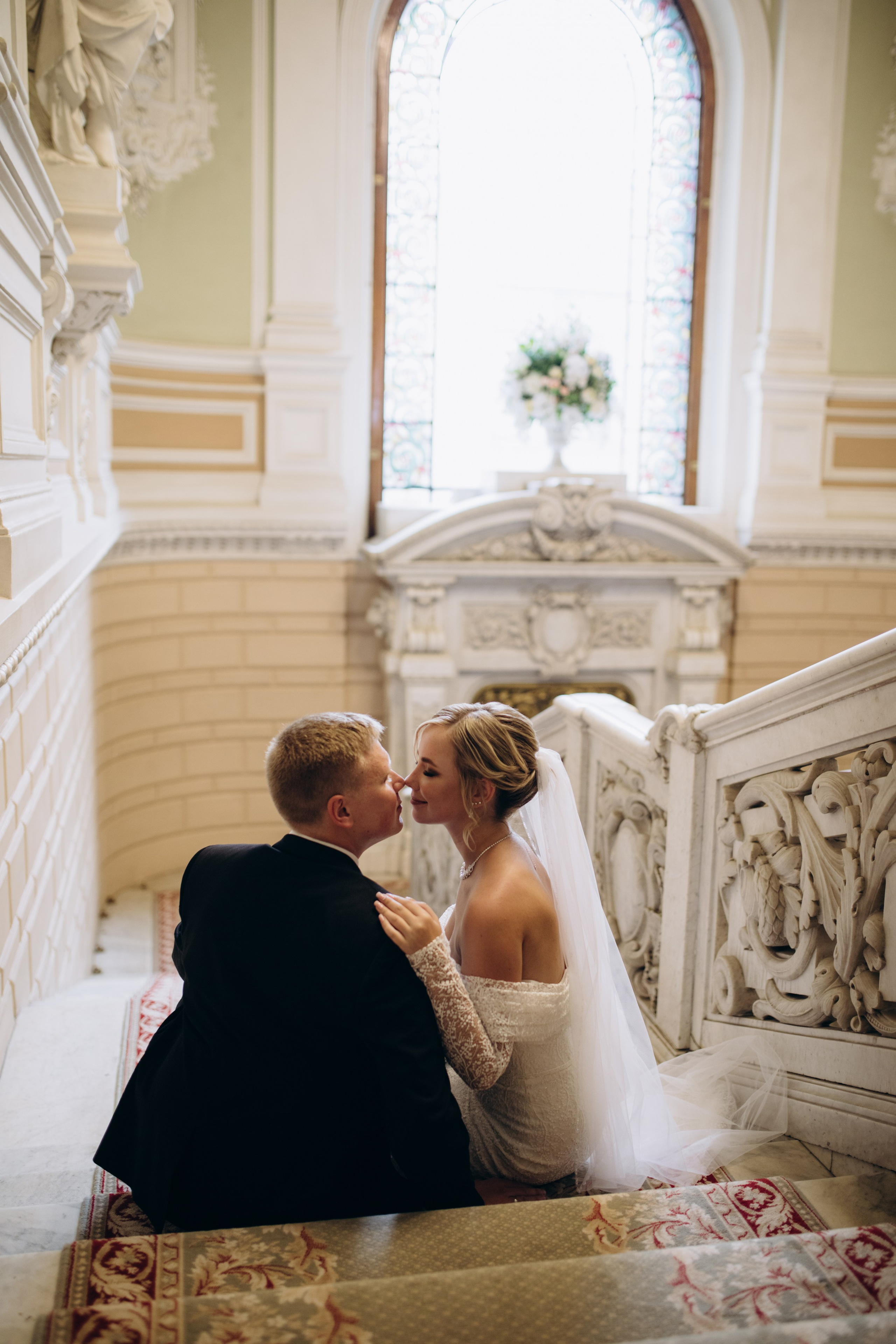 Свадебная регистрация в Загсе на Английской Набережной в Санкт-Петербурге. Фотограф в Санкт-Петербурге Разиля Идиятуллина