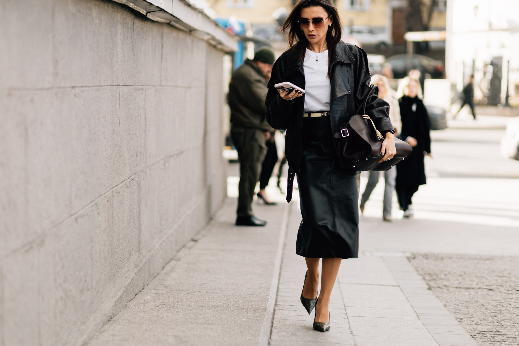 Moscow Fashion Week Streetstyle Day 4. Shami Pezhonov Photography