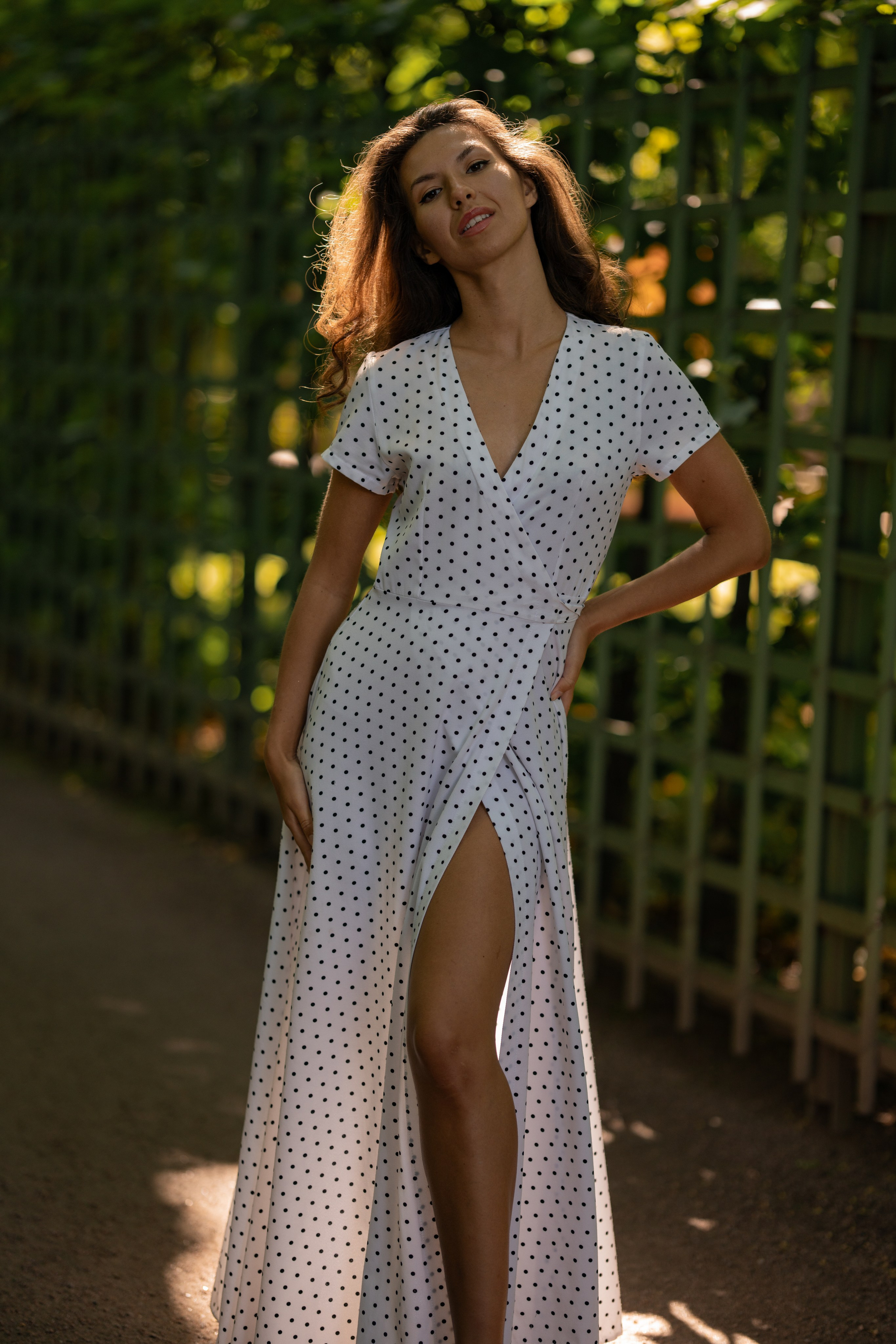 Виолетта в Летнем саду. Семейный и портретный фотограф в Санкт-Петербурге Татьяна Гримоть