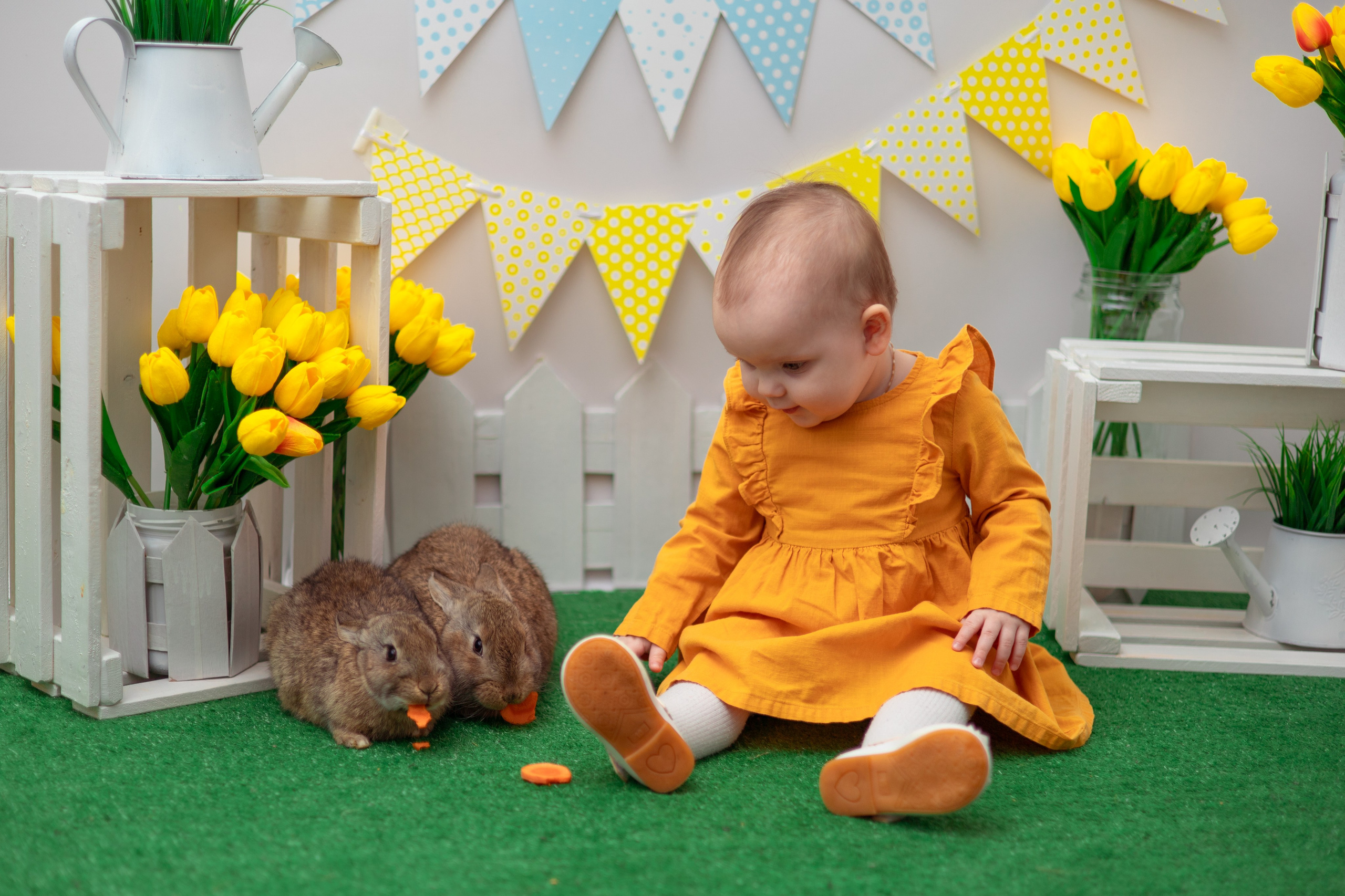 Вероника кролики. Семейный и детский фотограф в Михайловке Татьяна Лестьева