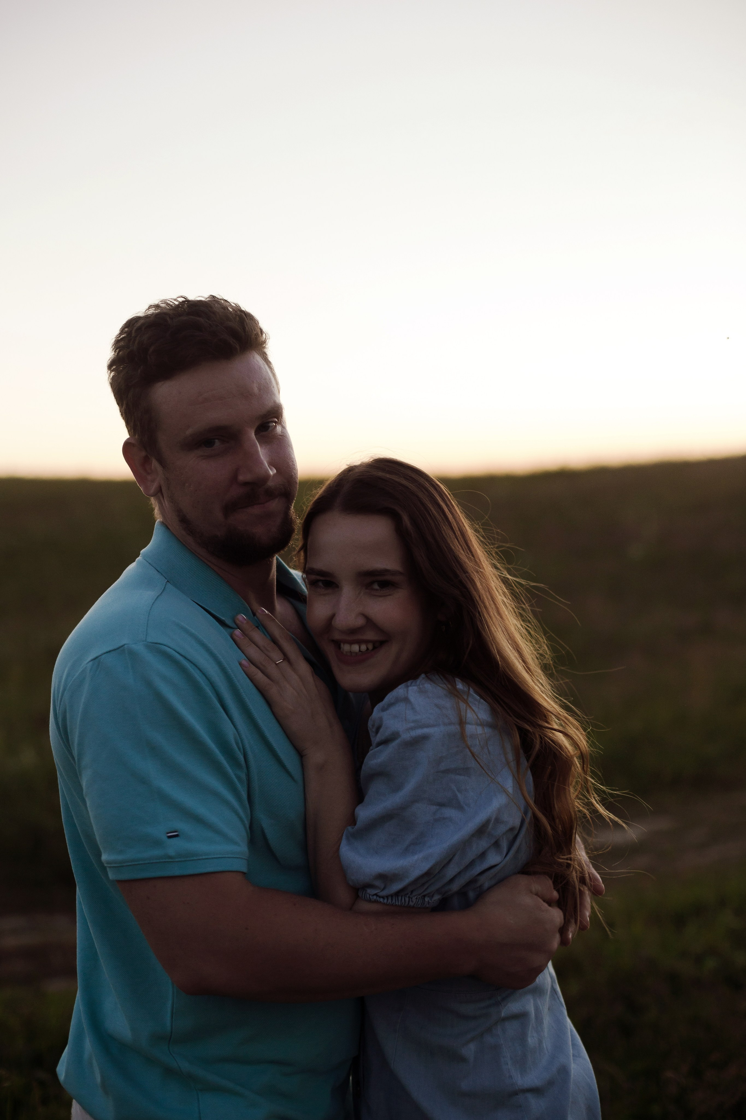 Колтушские высоты — Марина и Сергей. Портретный фотограф в Санкт-Петербурге Элина Ситникова