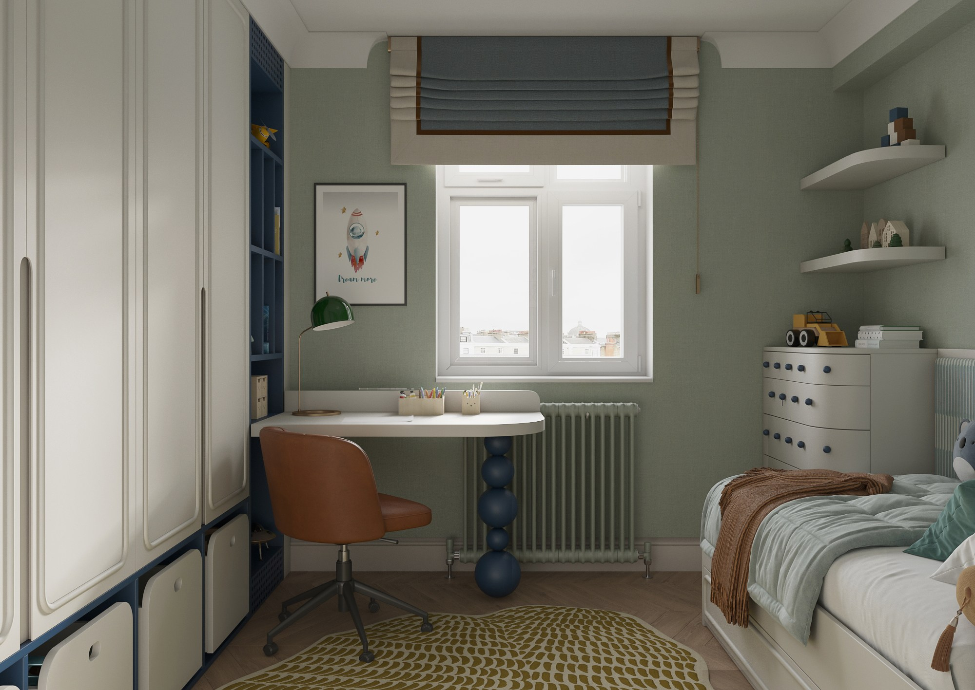 Визуализация квартиры в Лондоне. 3D визуализатор интерьеров Ксения Жарко