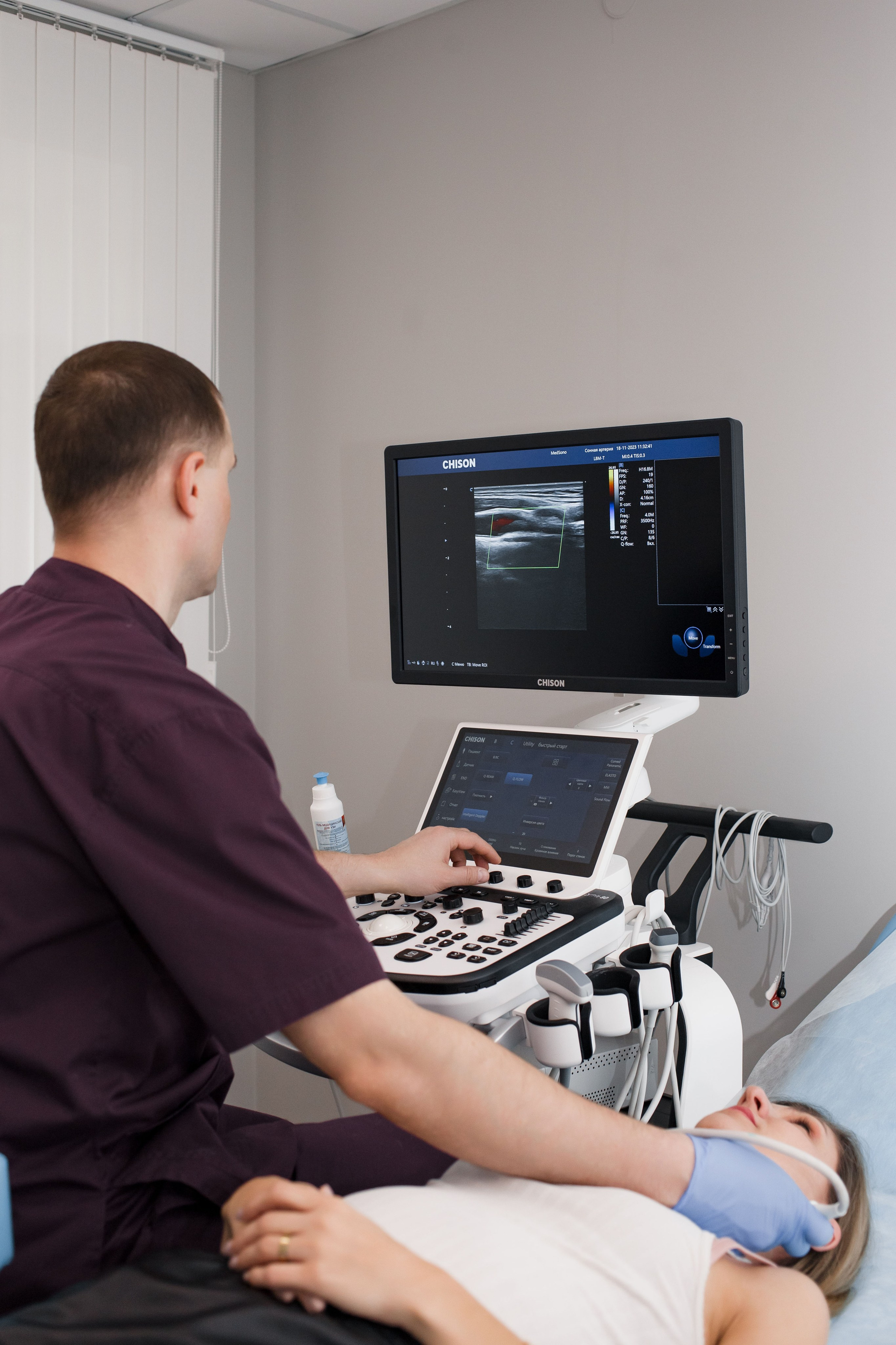 Контентная съемка для кабинета УЗИ. КОНТЕНТ ФОТОГРАФ