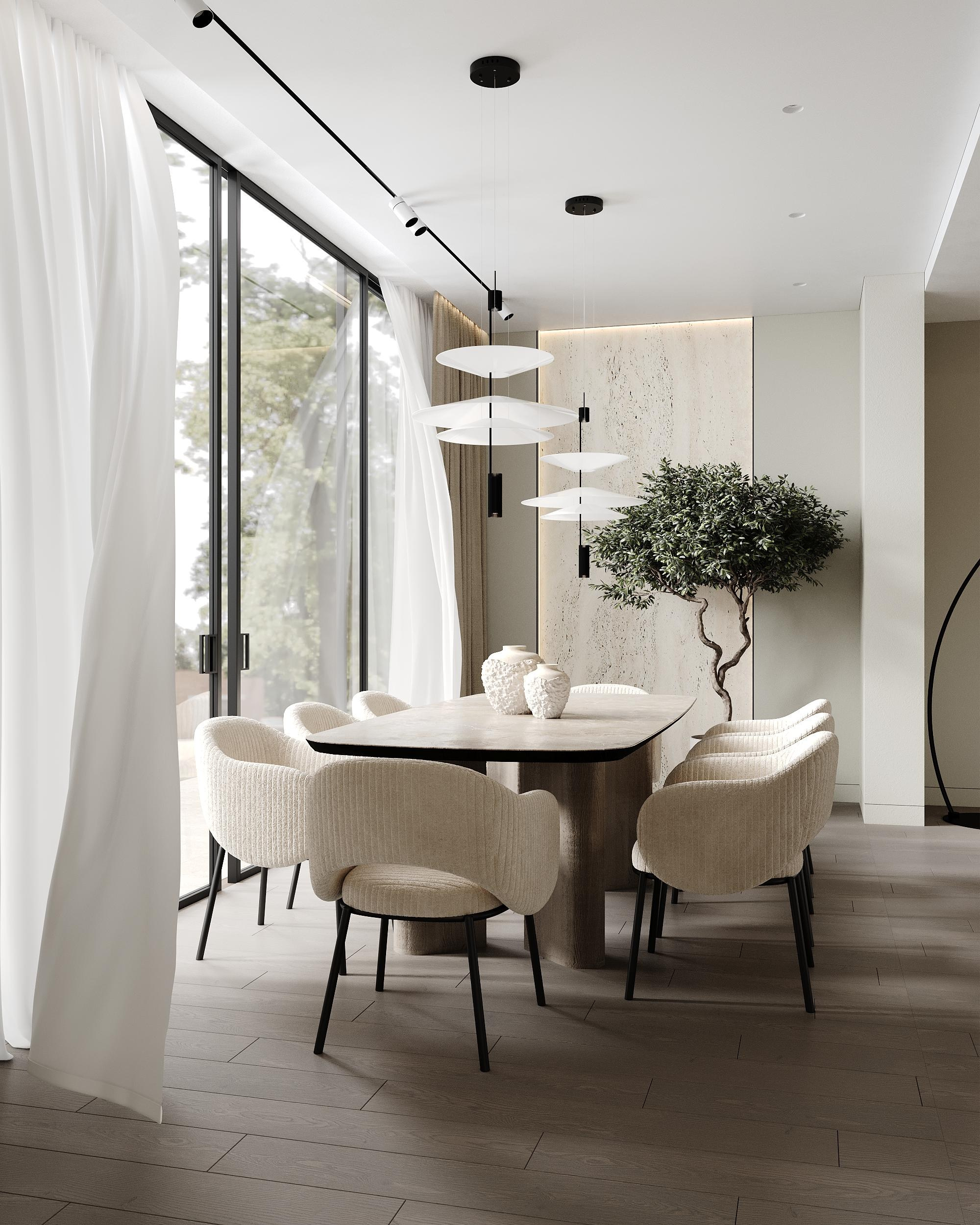 Гостиная с кухней. Дизайнер интерьера Еремина Юлия