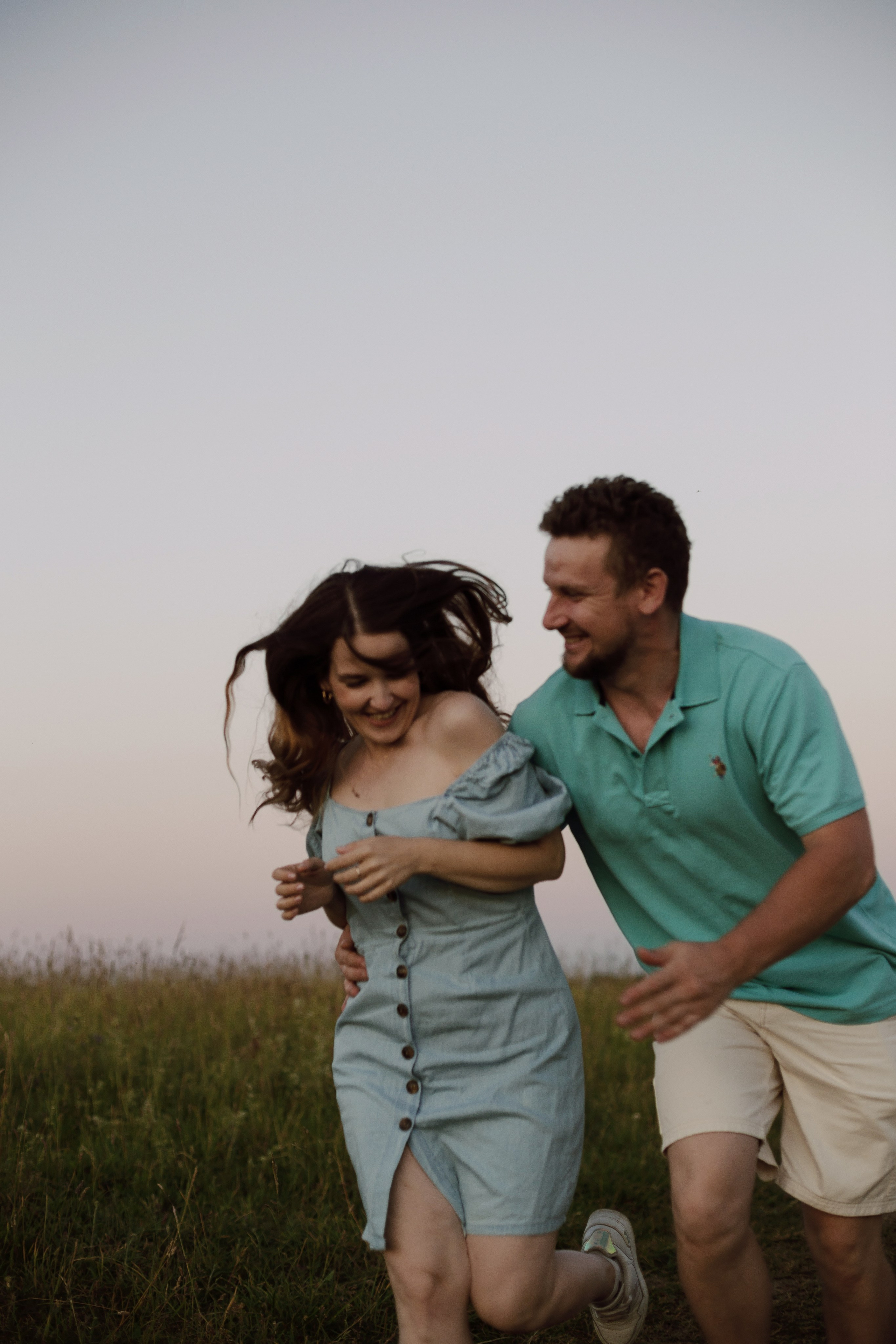 Колтушские высоты — Марина и Сергей. Портретный фотограф в Санкт-Петербурге Элина Ситникова