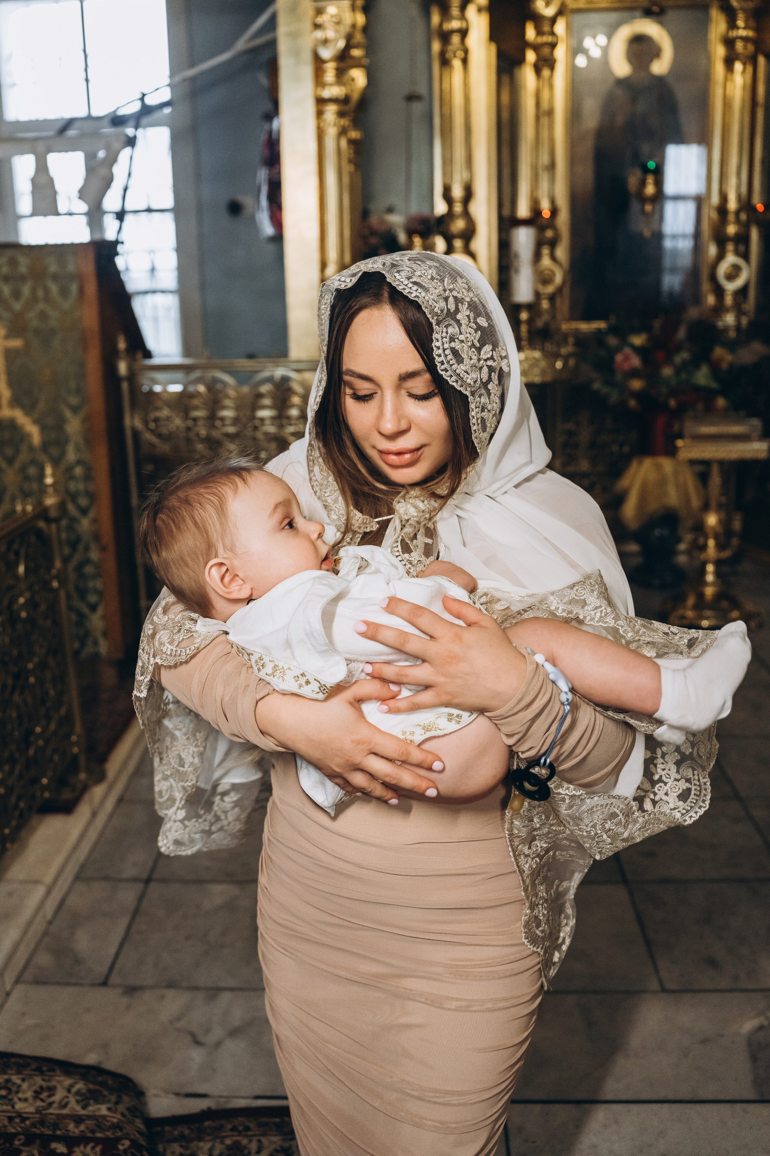 Таинство Крещения Демида. Фотограф Ольга Рубцова в Москве и Московской области