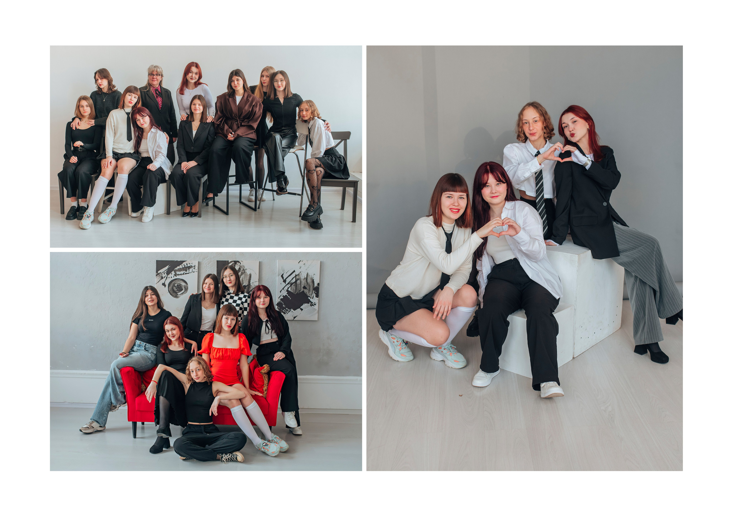 Выпускной альбом. Фотограф Алла Елисеева