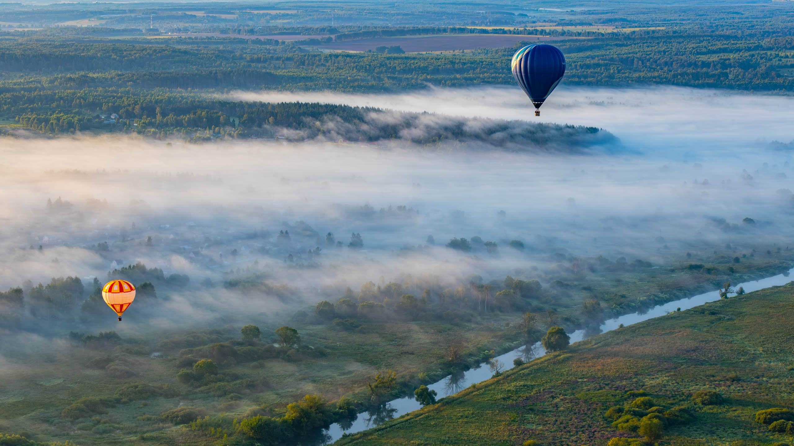 Тула, полет на воздушном шаре
