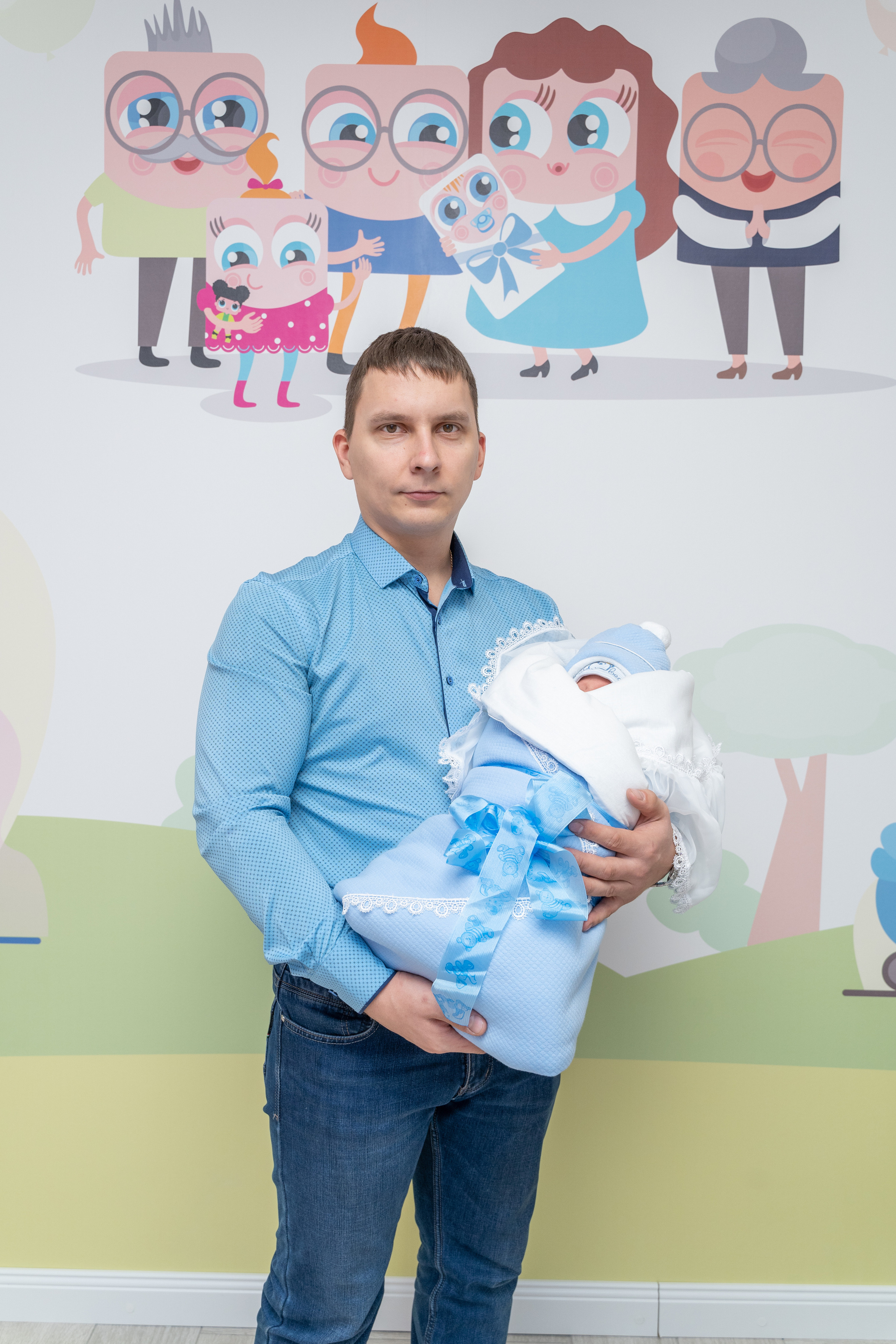 Выписки из роддома. Школьный фотограф в Кемерово Мелещенко Анна