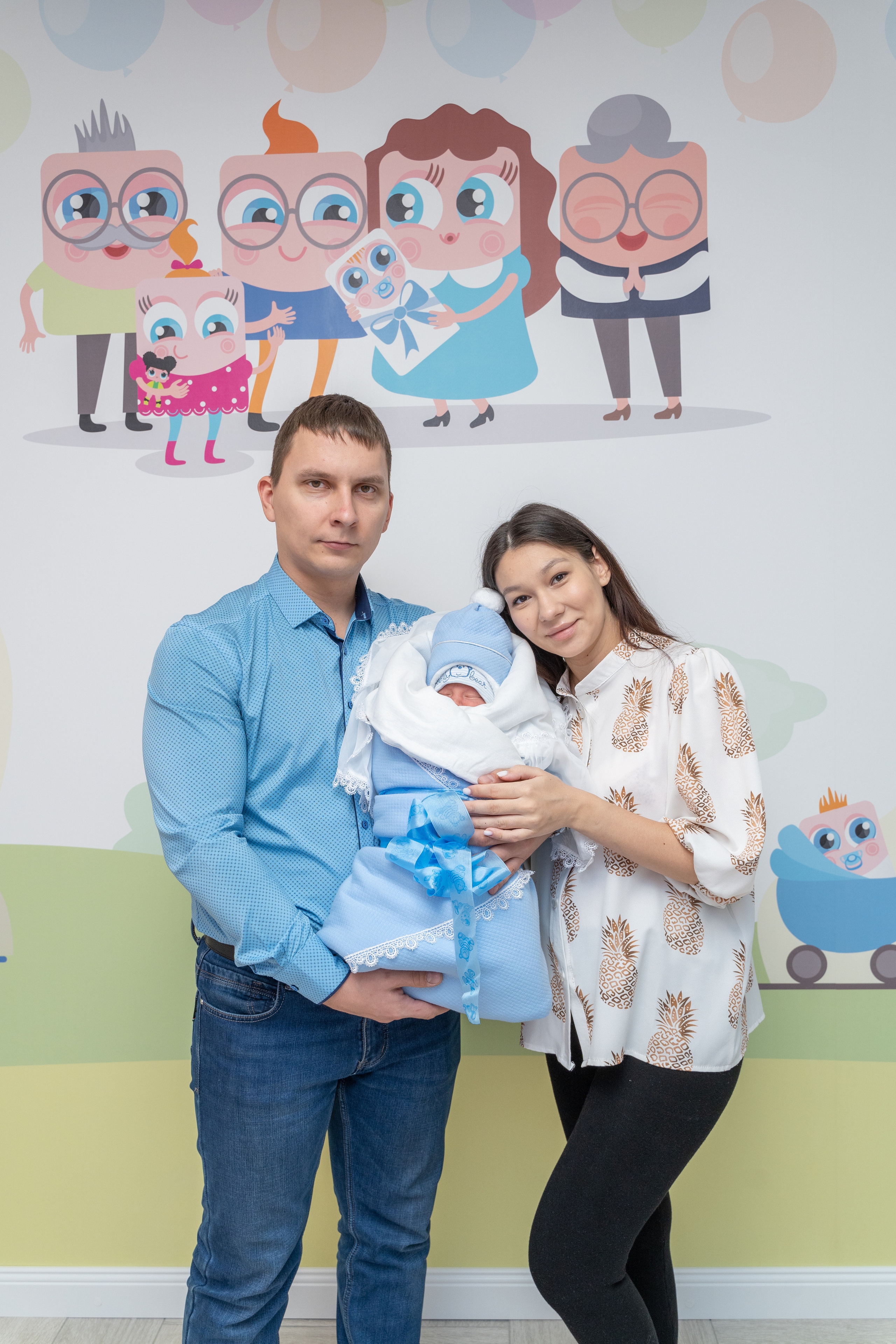 Выписки из роддома. Школьный фотограф в Кемерово Мелещенко Анна