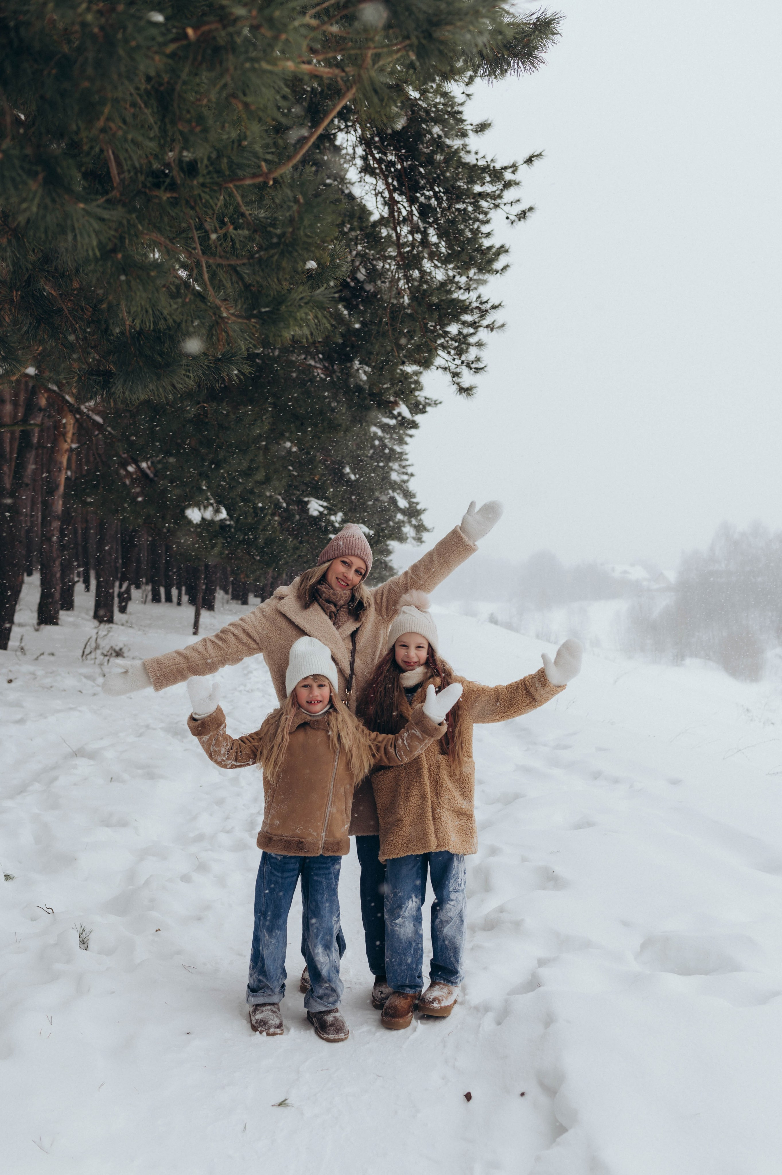 Зимние забавы. Семейный и портретный фотограф Надежда Вылку