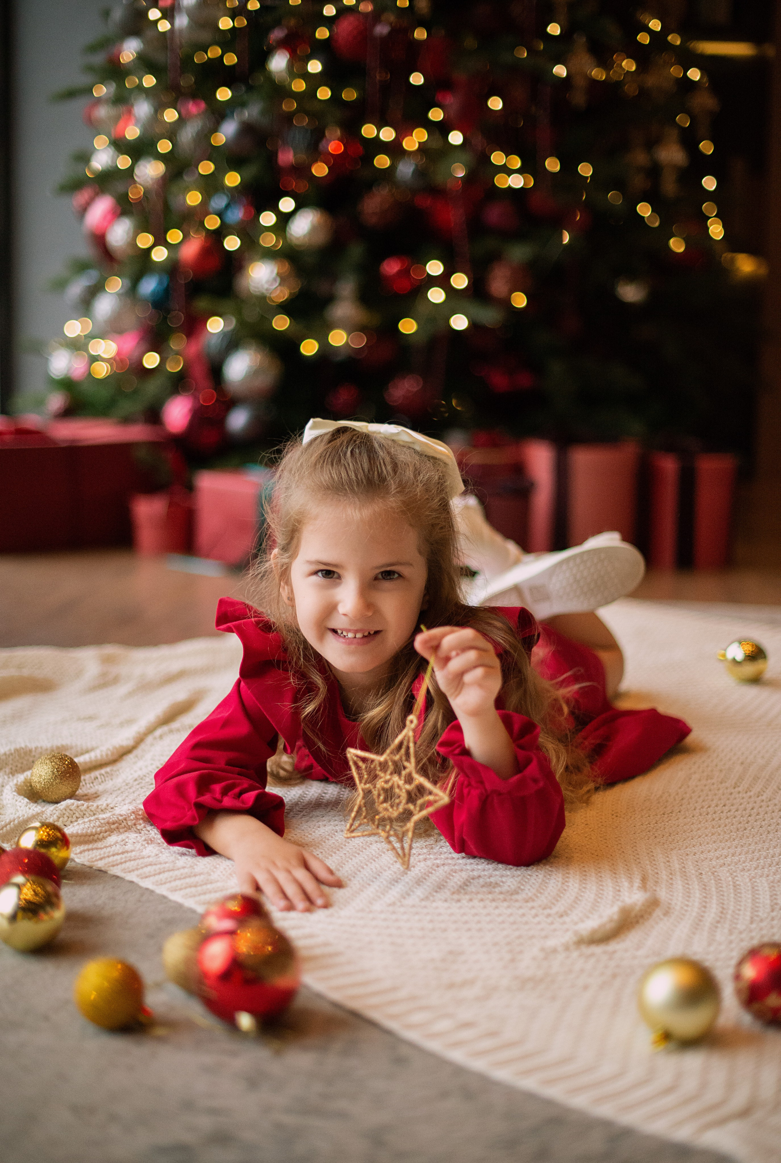 Новогодние съёмки. Семейный и портретный фотограф Надежда Вылку