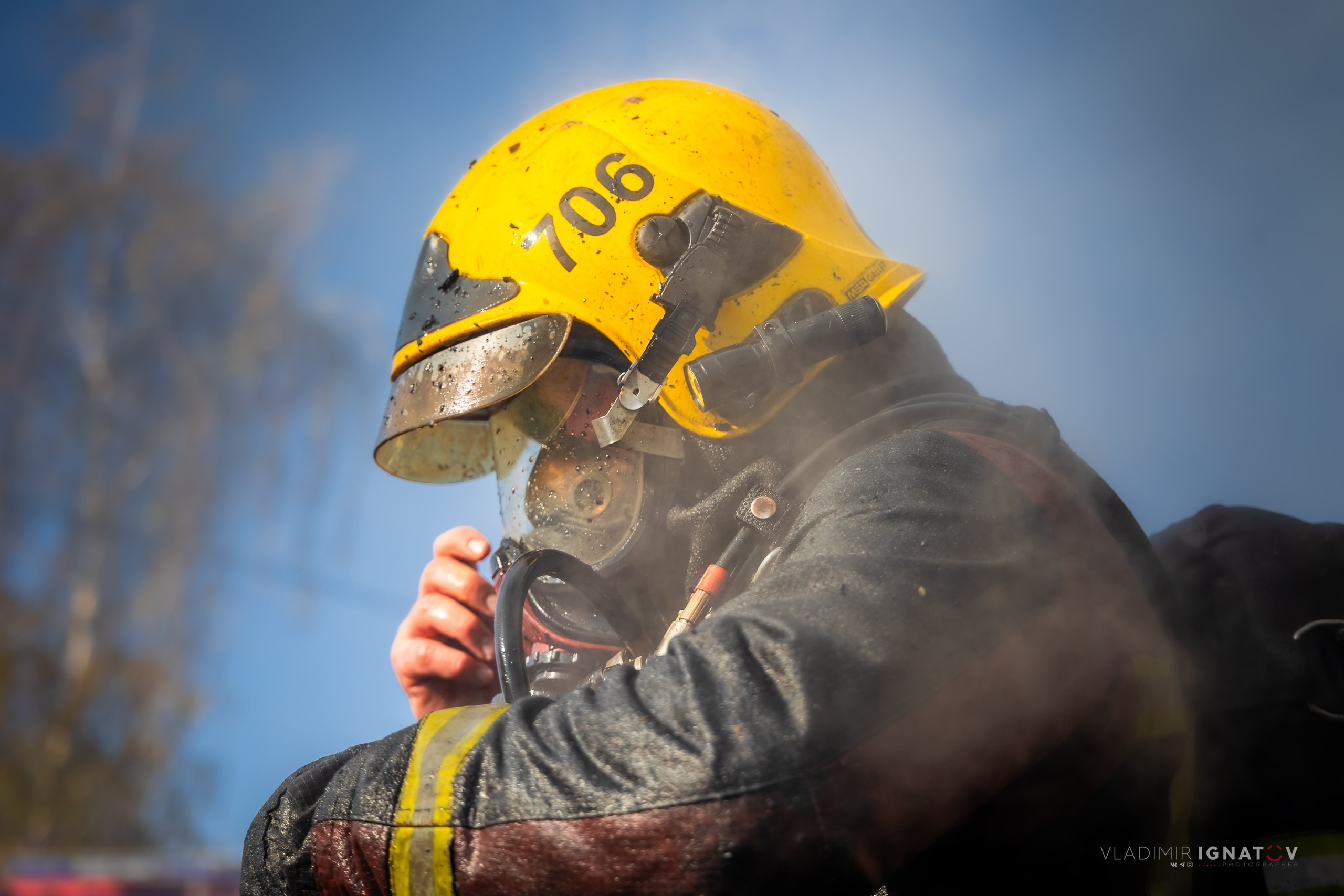 Пожарный репортёр Барнаул. Репортажный фотограф в Барнауле Владимир Игнатов