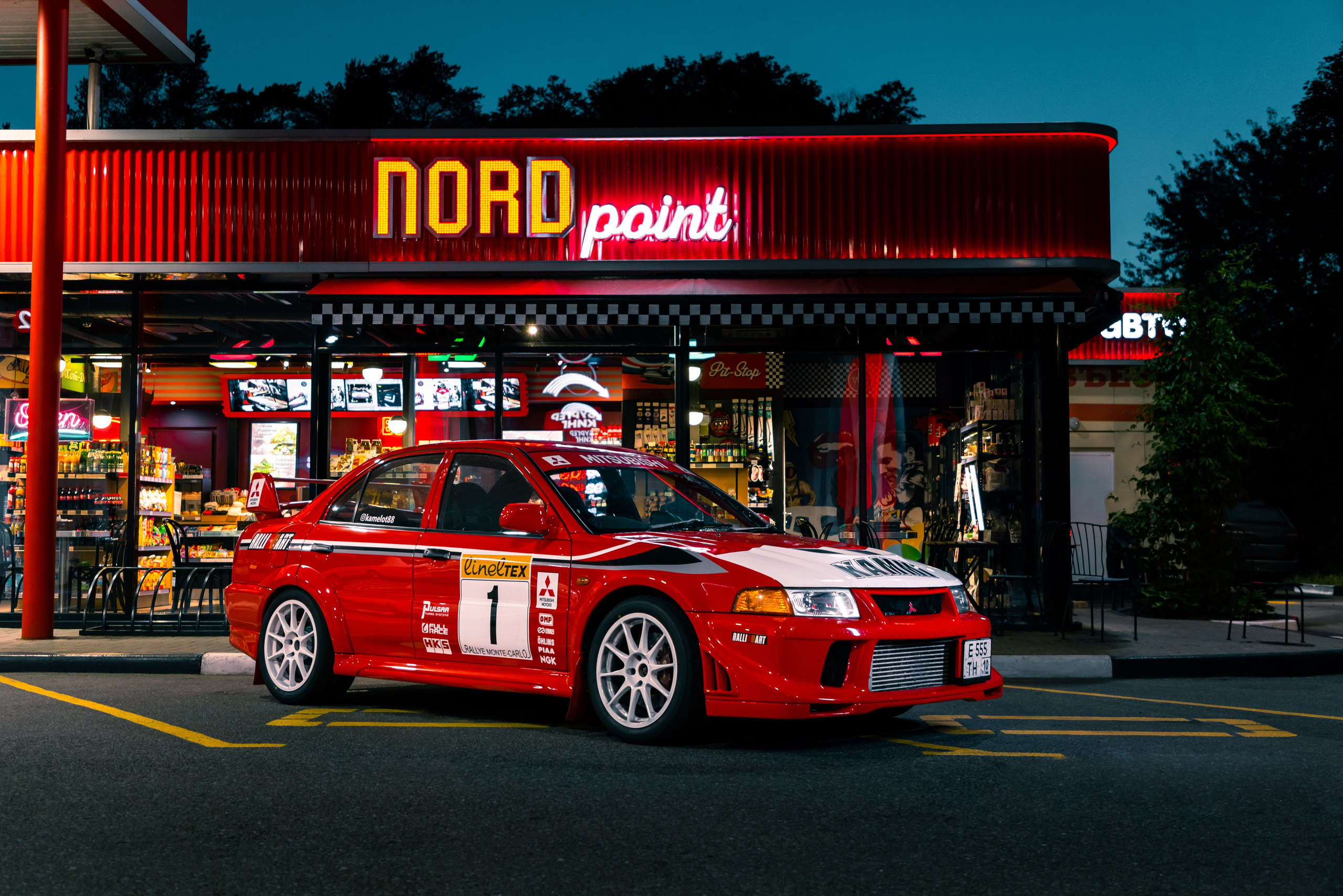 Mitsubishi Lancer Evolution 6 TME Kammi Edition. Автомобильный фотограф в Санкт-Петербурге — Илья Kaseone_1