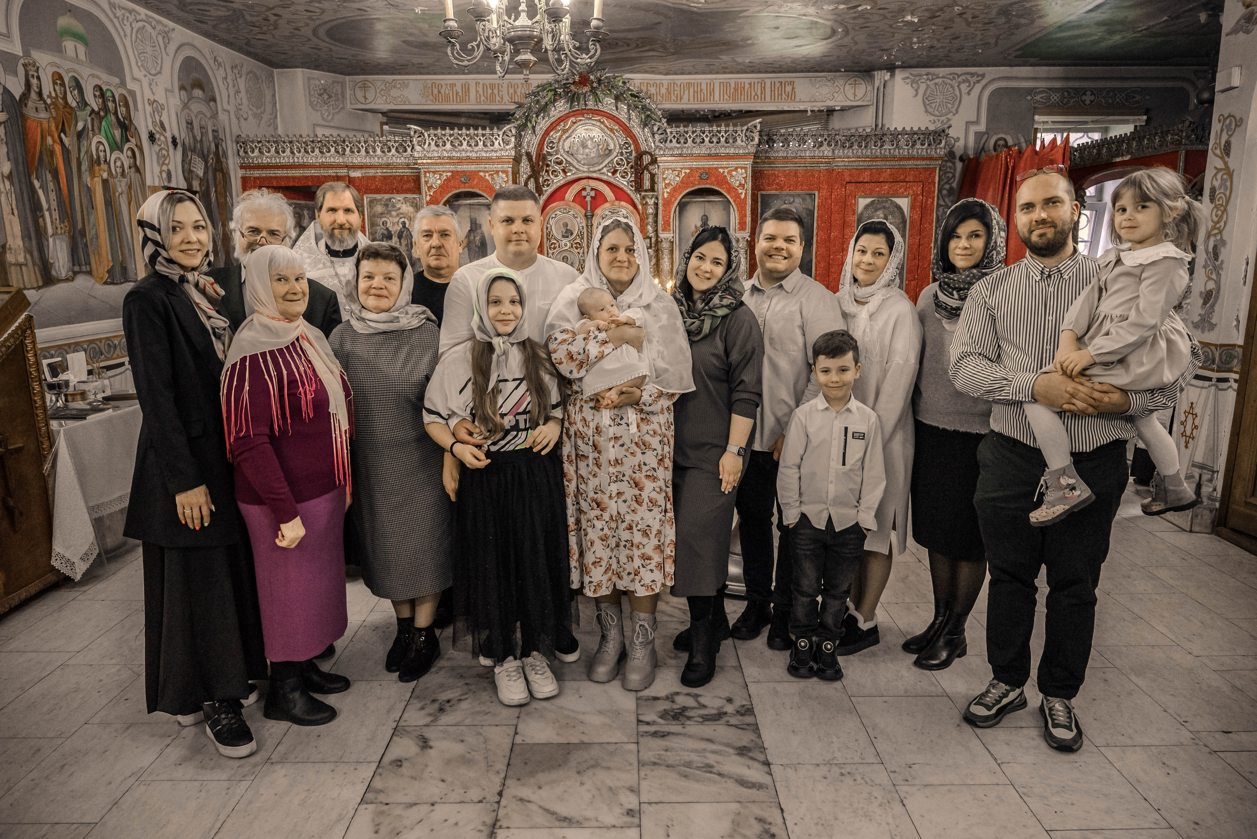 Крещение (мама Регина). Семейный и детский фотограф Москва