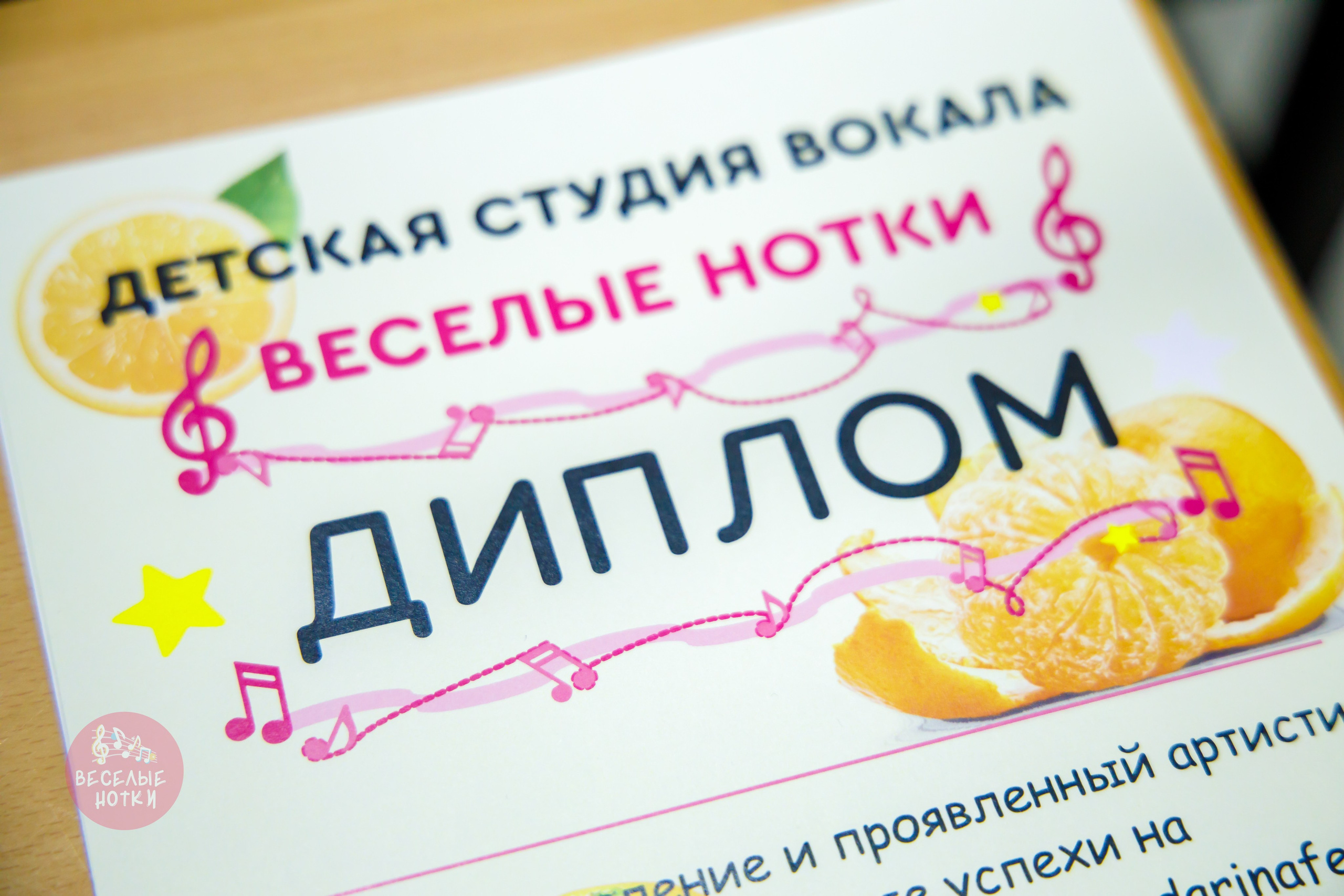 Мандариновый фест ВЕСЕЛЫЕ НОТКИ. Профессиональная фото и видеосъемка. Москва