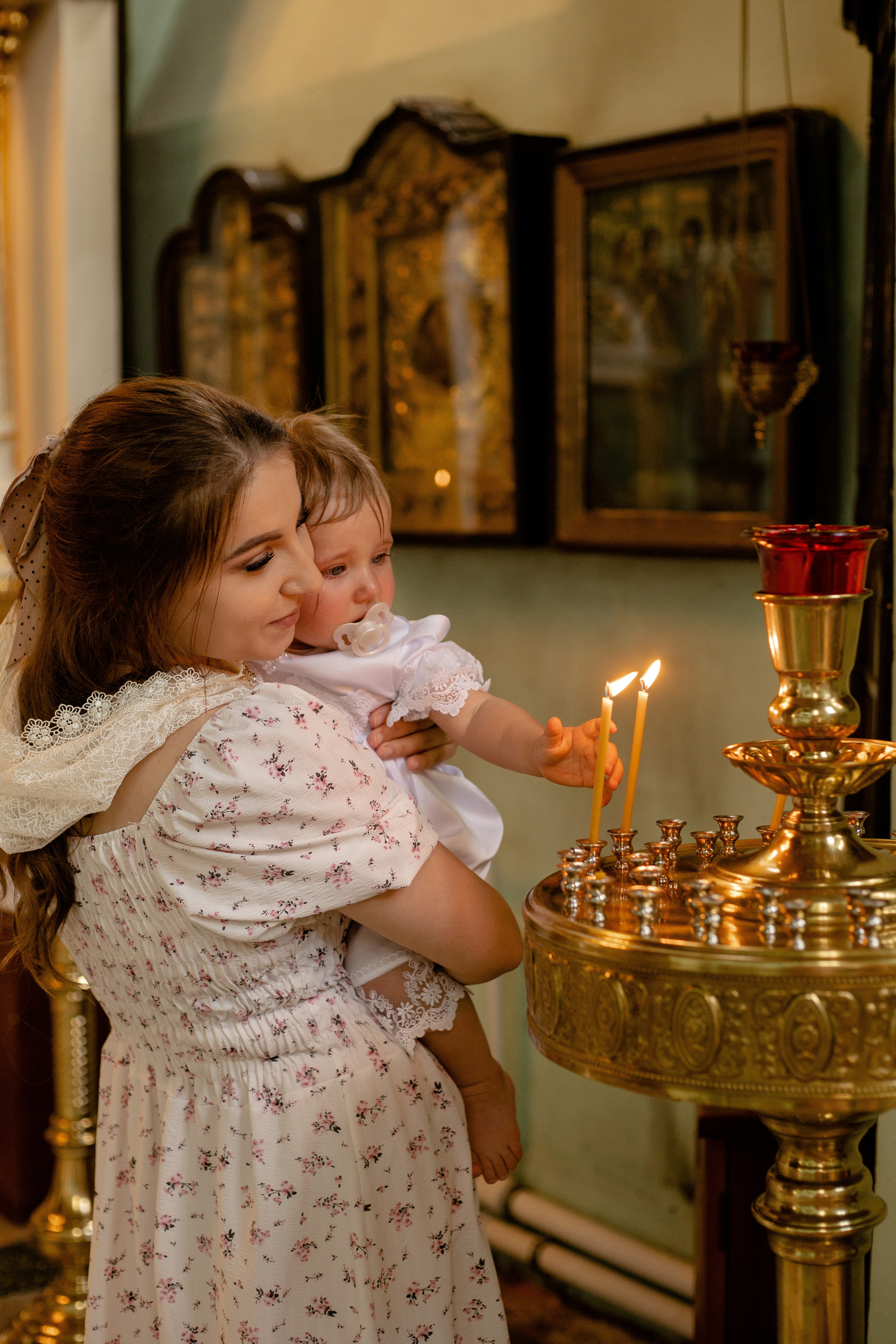 Крещение Анастасии 😇. Семейный фотограф в Саратове Элоиза Ляпина