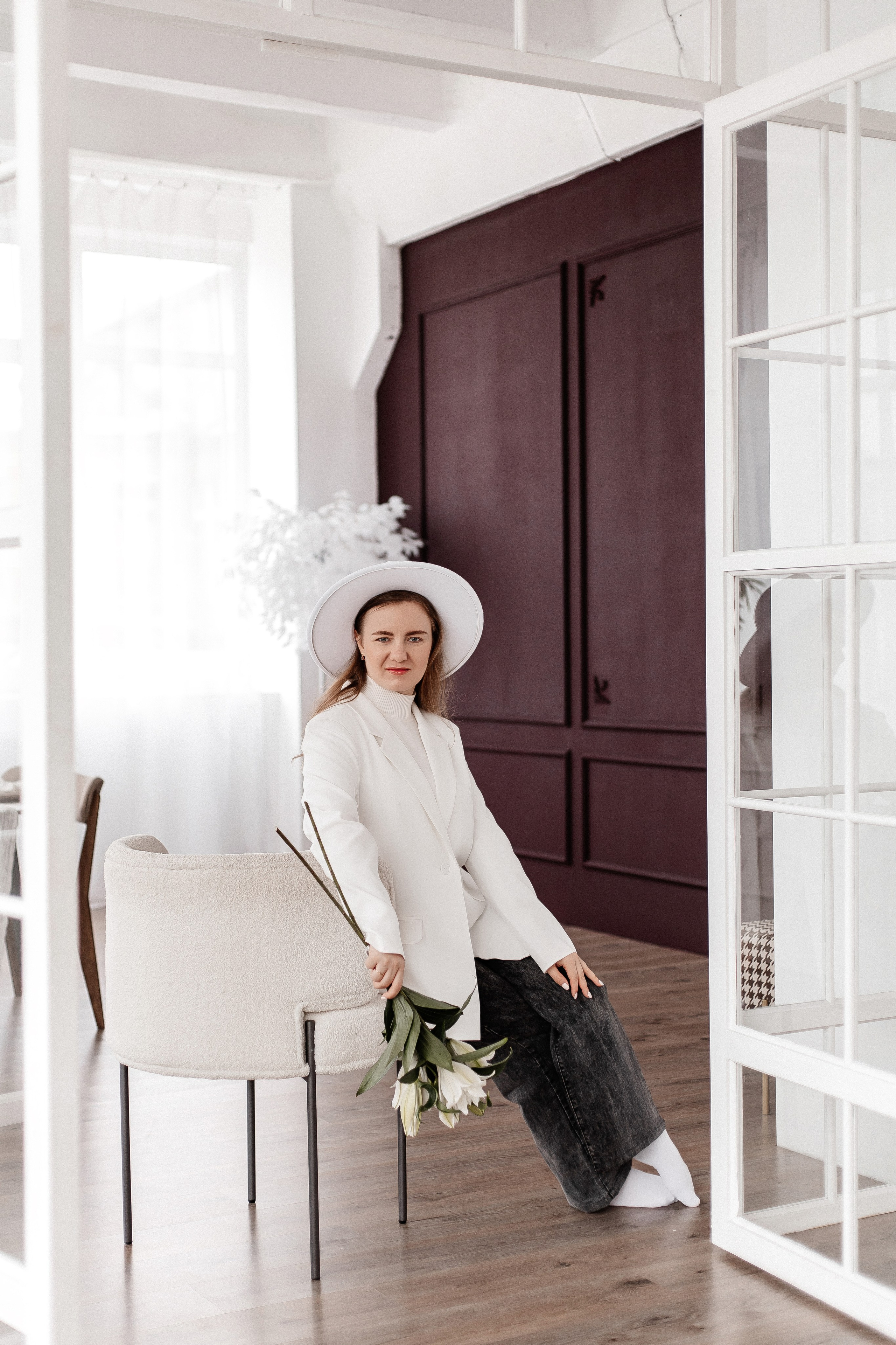 Фотопроект с живыми лилиями. Семейный фотограф в Саратове Элоиза Ляпина