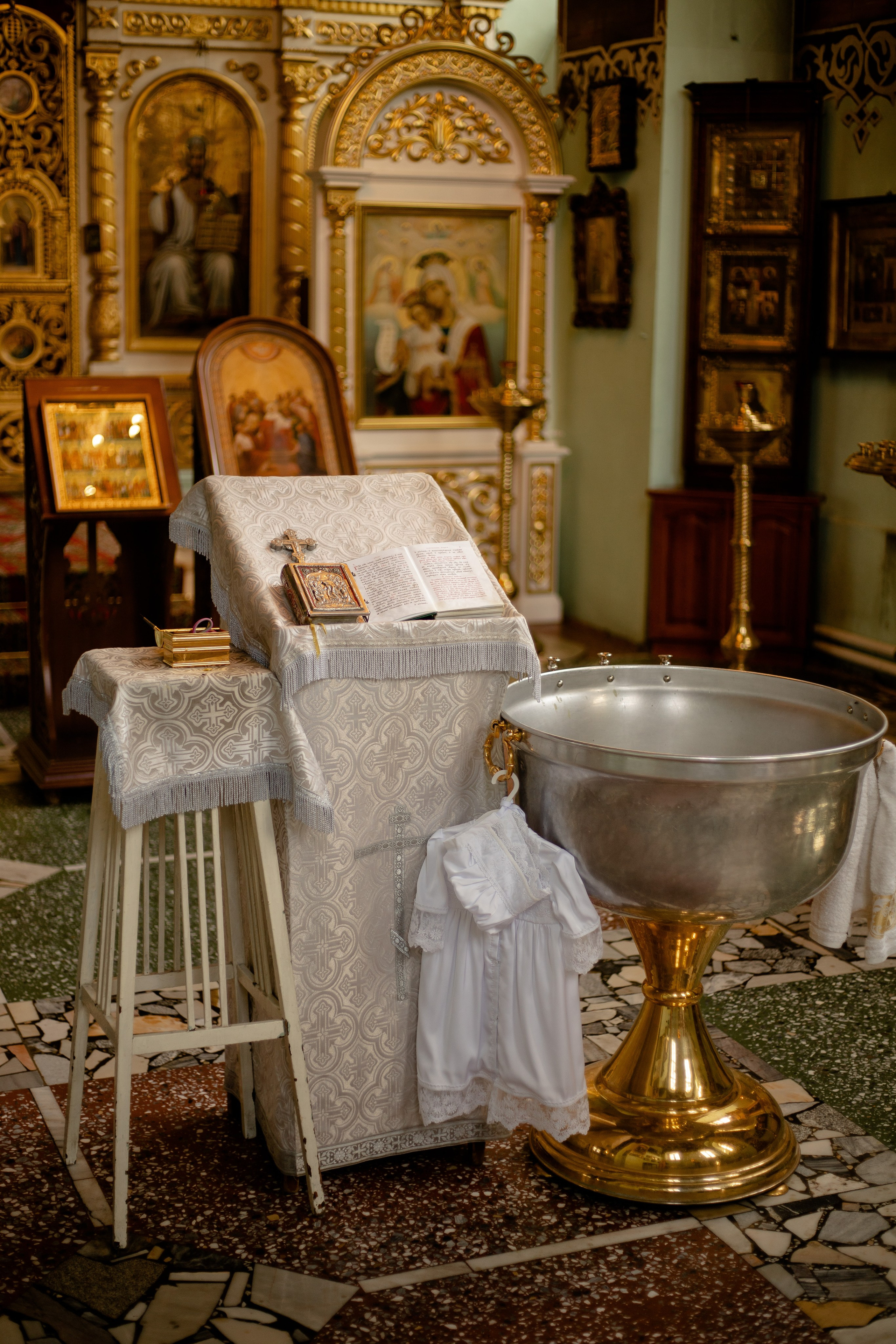 Крещение Анастасии 😇. Семейный фотограф в Саратове Элоиза Ляпина