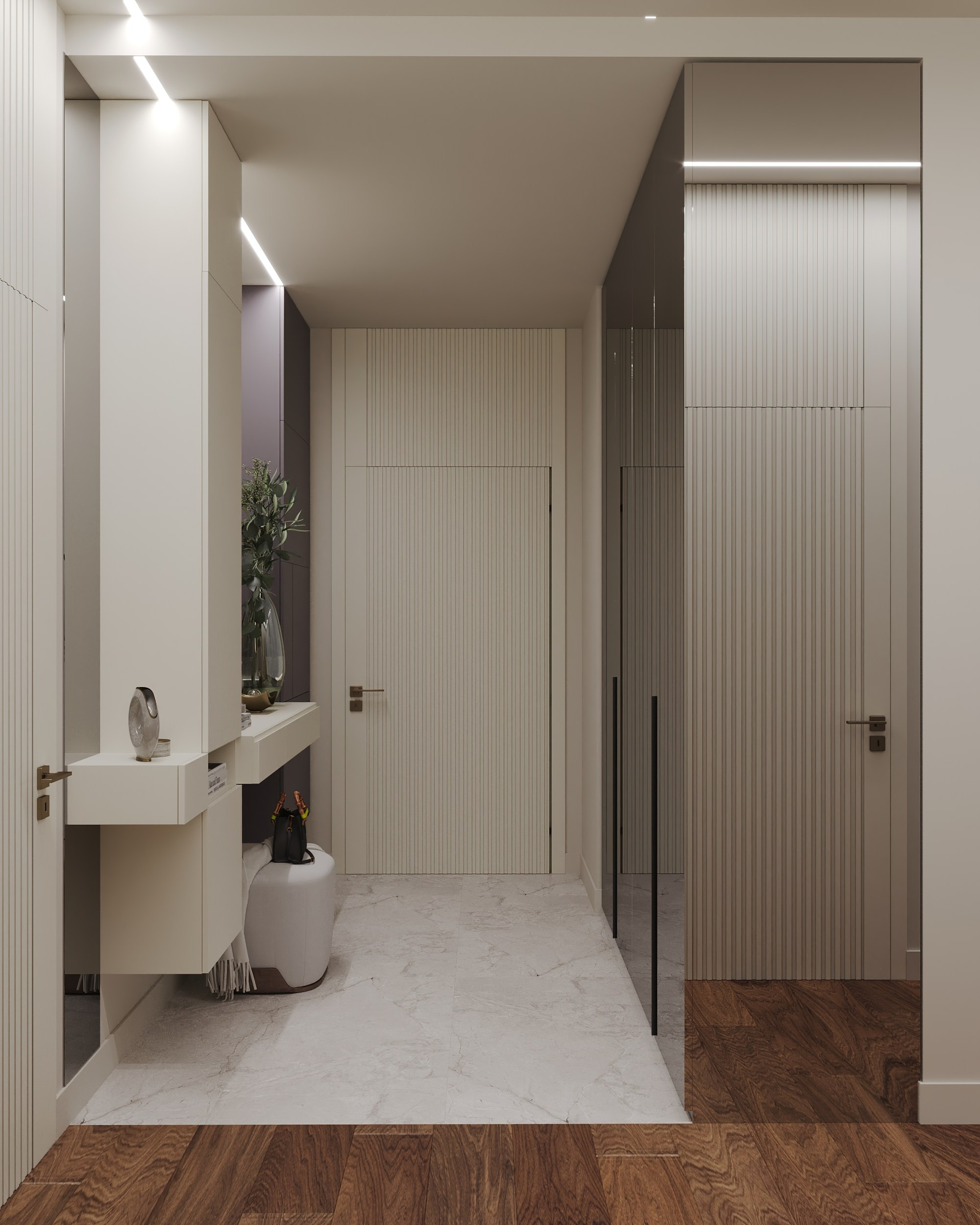 4-х комнатная квартира в Москве. Интерьерный 3Д Визуализатор Маргарита Оберемко