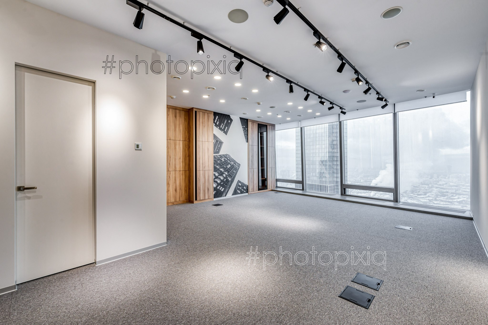 Фотосъёмка офиса в Москва Сити Федерация Восток — Интерьерный фотограф Кузнецов Сергей. Хештег в поиске: #photopixiq