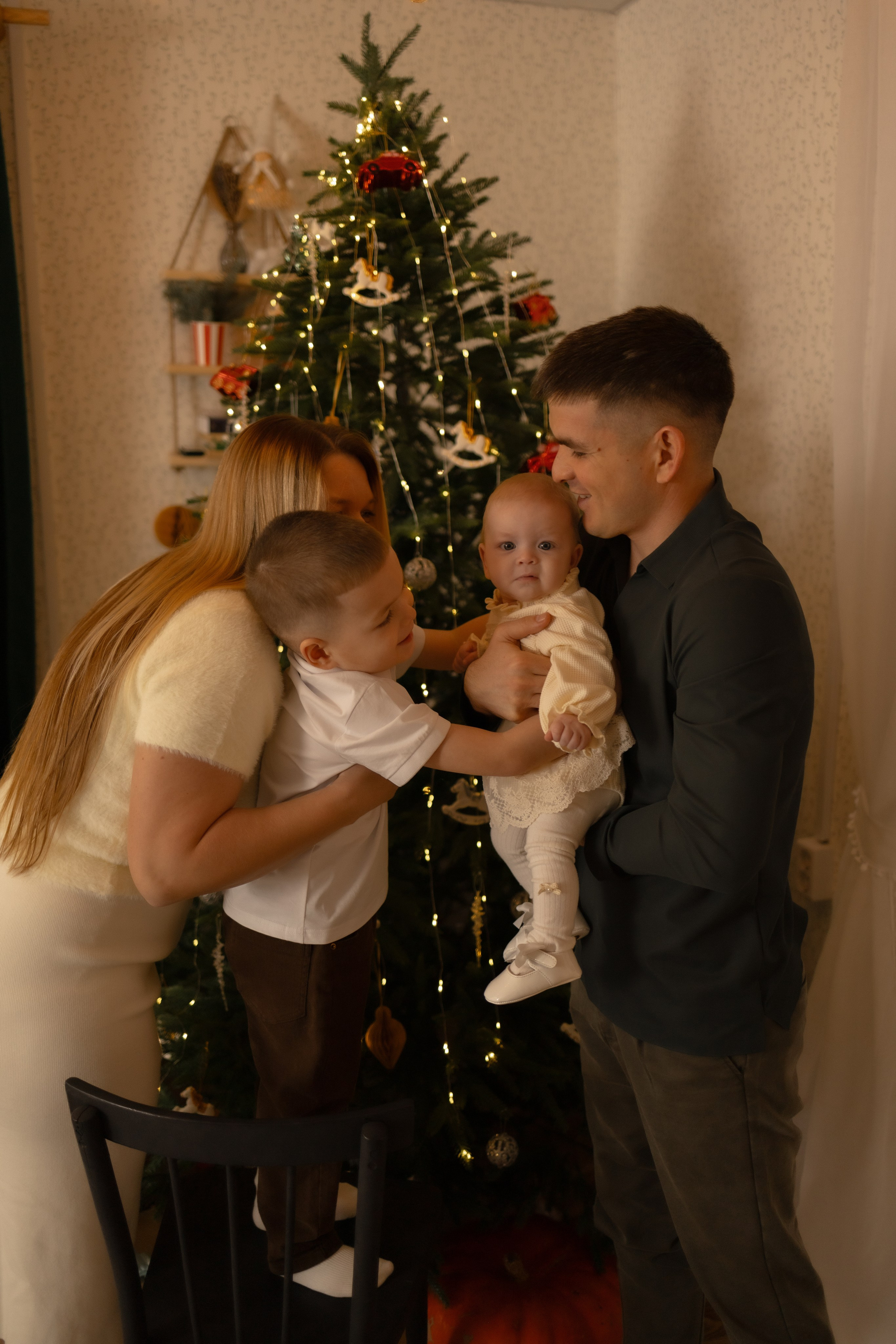 Семейная новогодняя. Фотограф Татьяна Семенова