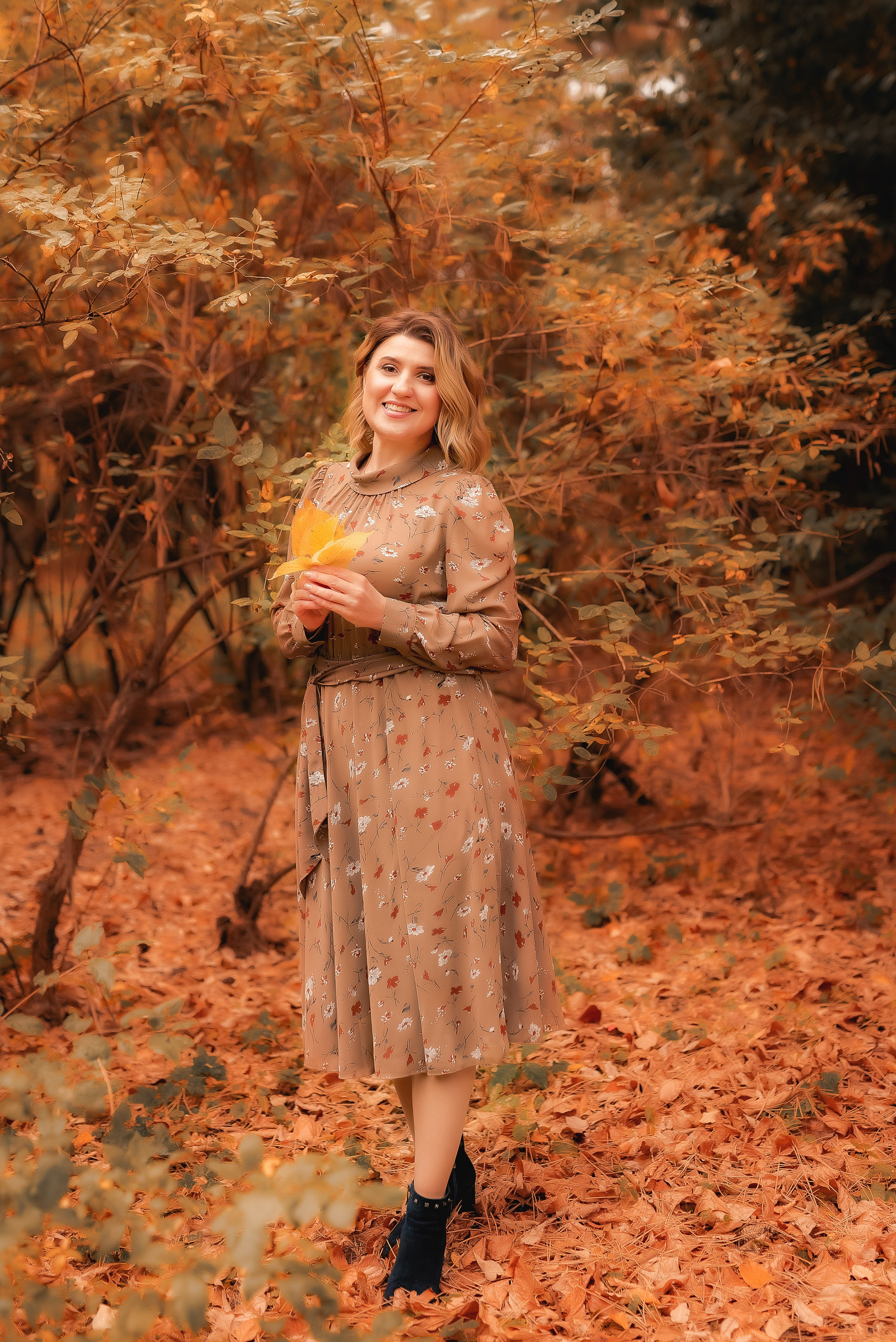 Осенняя прогулка. Семейный, детский фотограф в Воронеже Анна Никитина