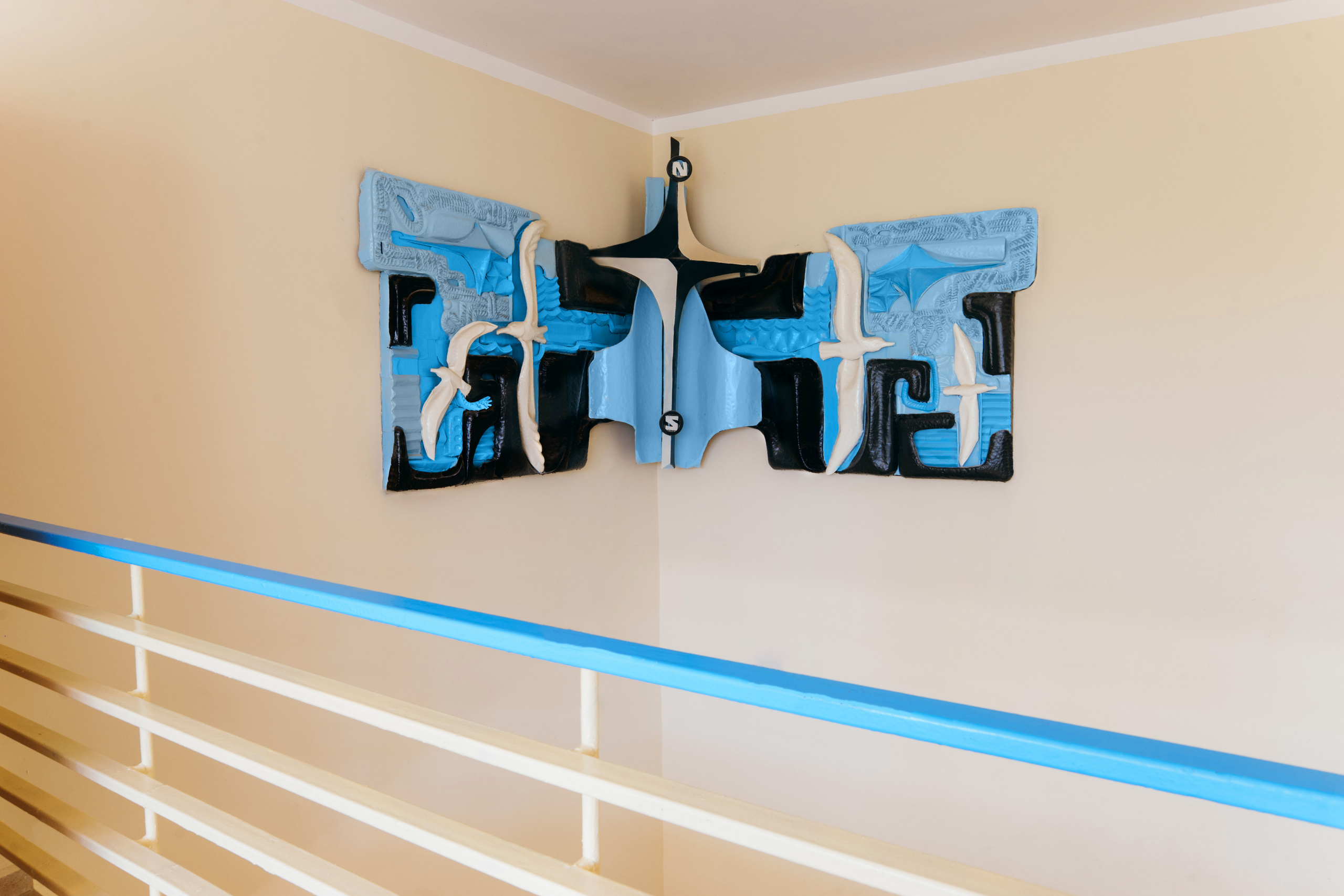 Коридор в жилом корпусе Каравелла