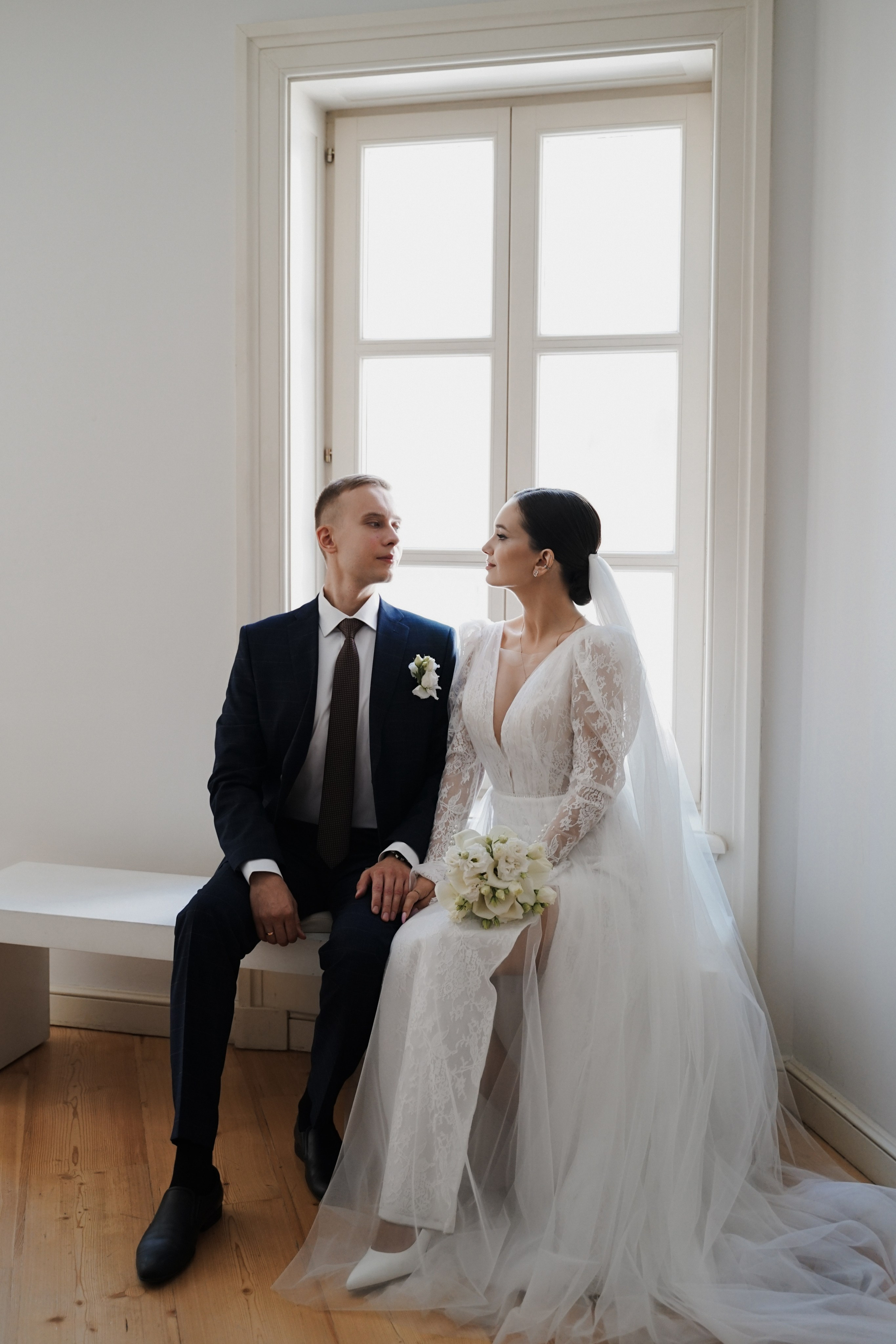 Свадебная фотосессия в Усадьбе Муравьёвых-Апостолов