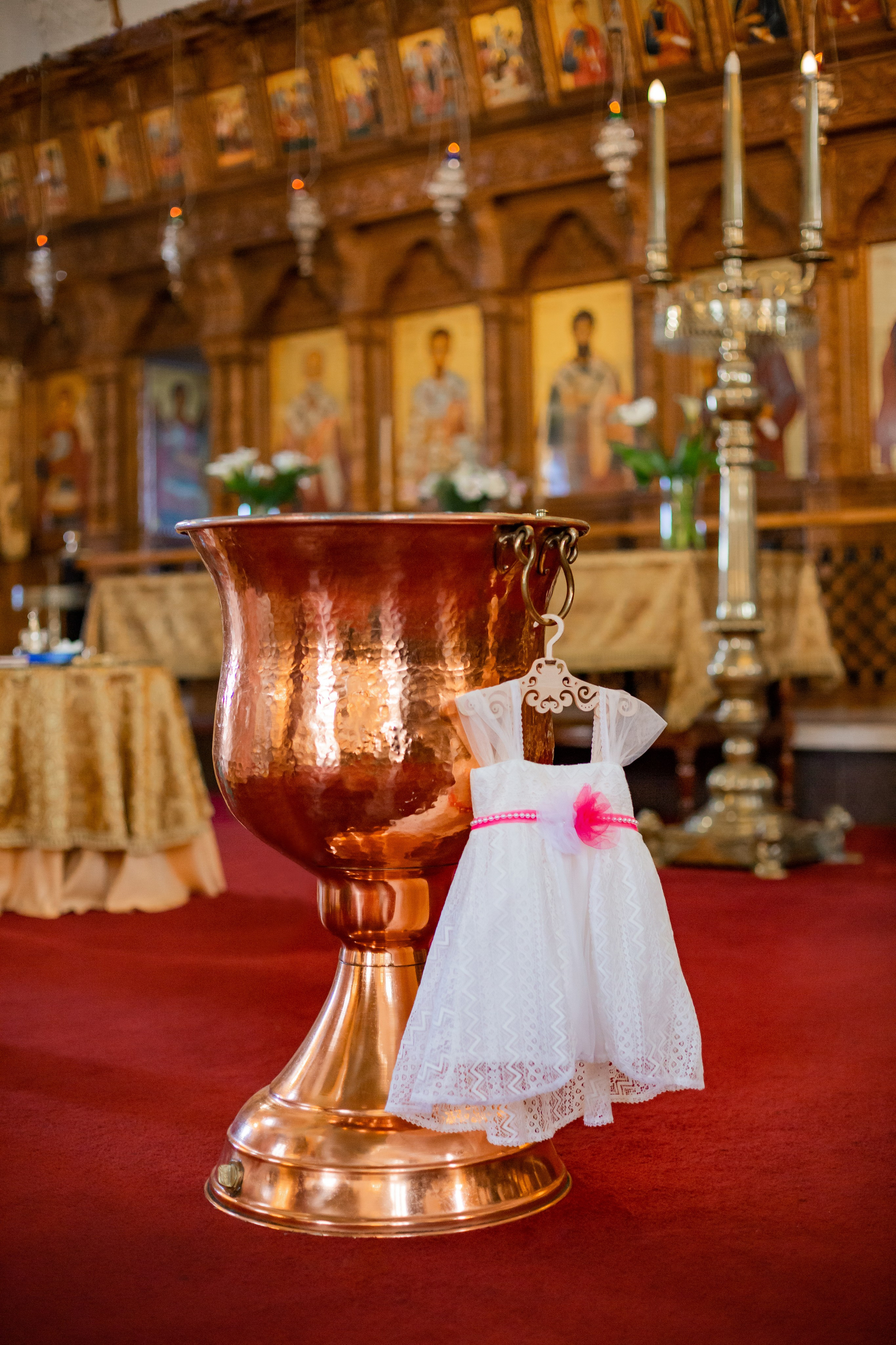 Крещение Марианны на Кипре. Семейный фотограф Николаева Ольга