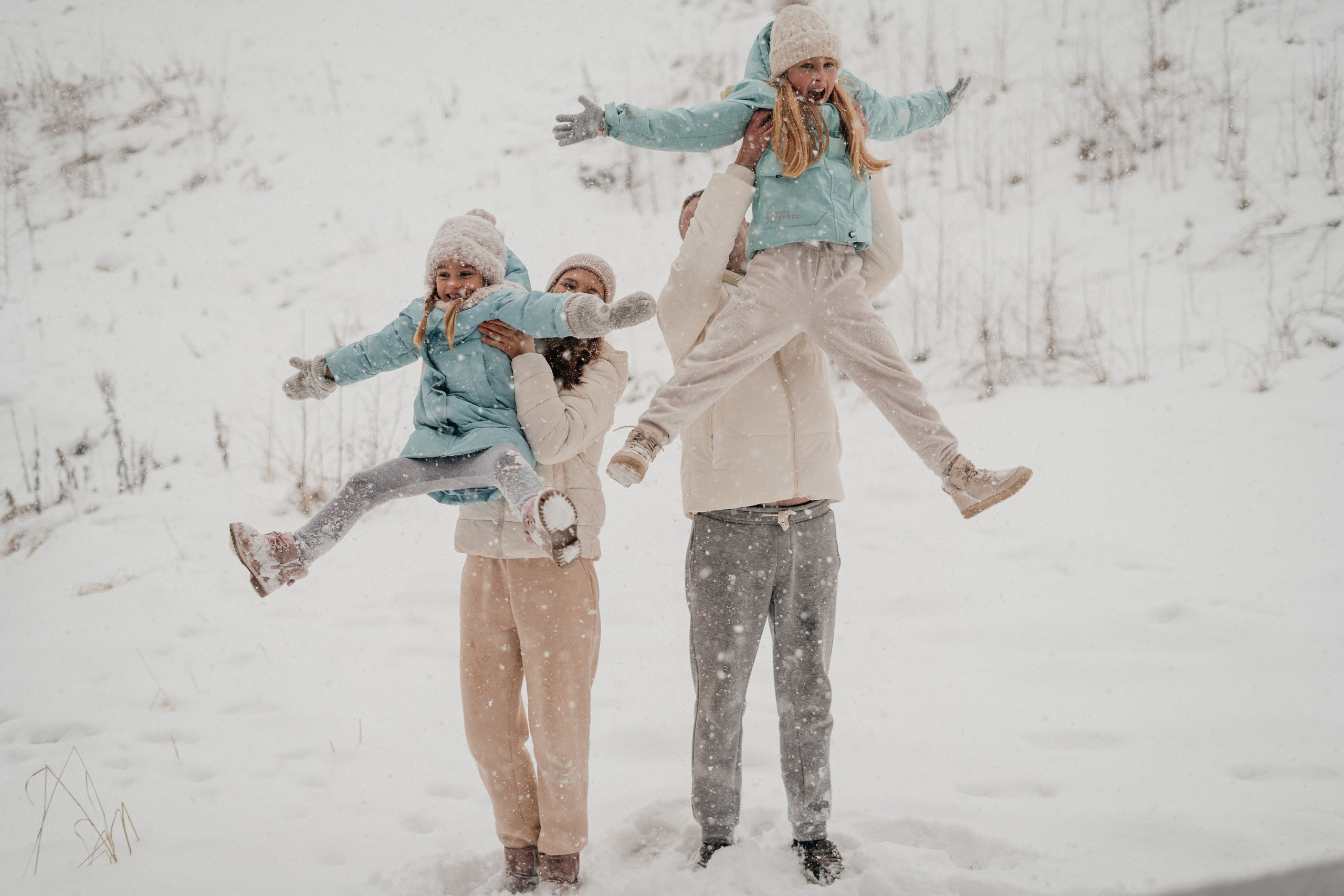 Зимняя семейная фотосессия сахалин. Фотограф сахалин