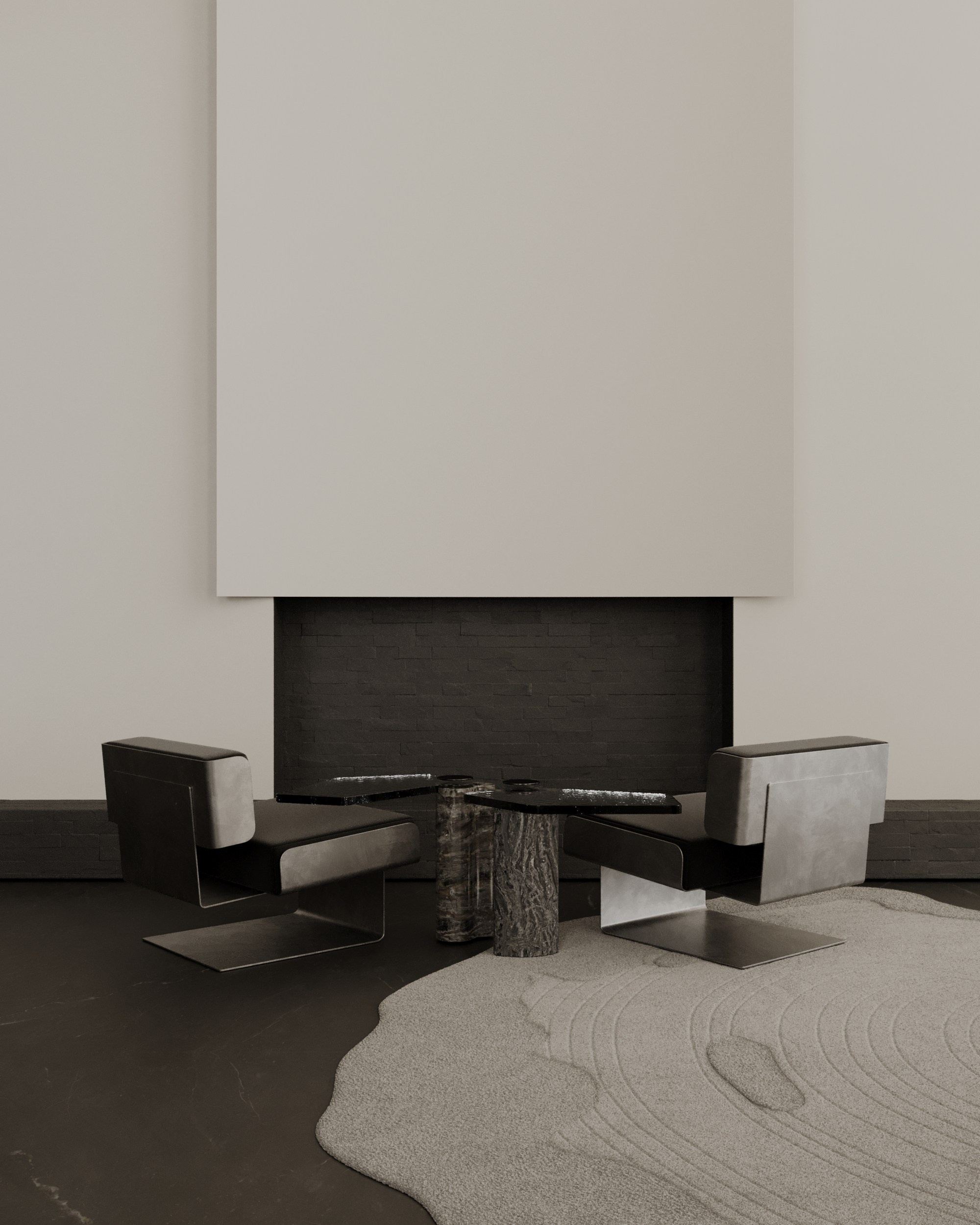 RIVER HOUSE /3000 sq m /24' (in progress). Интерьерное ателье numéro а