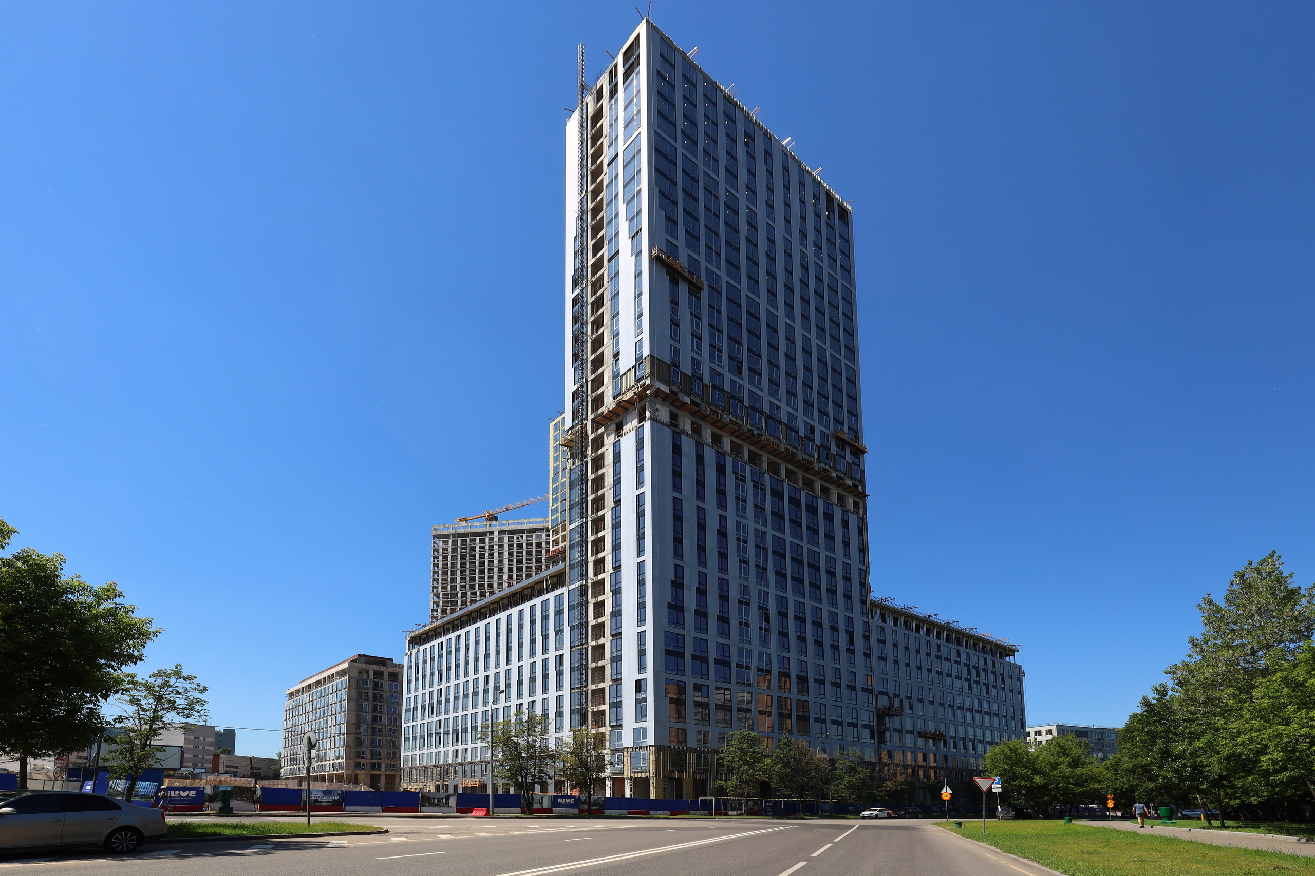 ЖК АйЛове. Съемка в студии под ваш запрос, студийные съемки, фотографии архитектурных объектов — Александр Евстигнеев — фотограф Москва