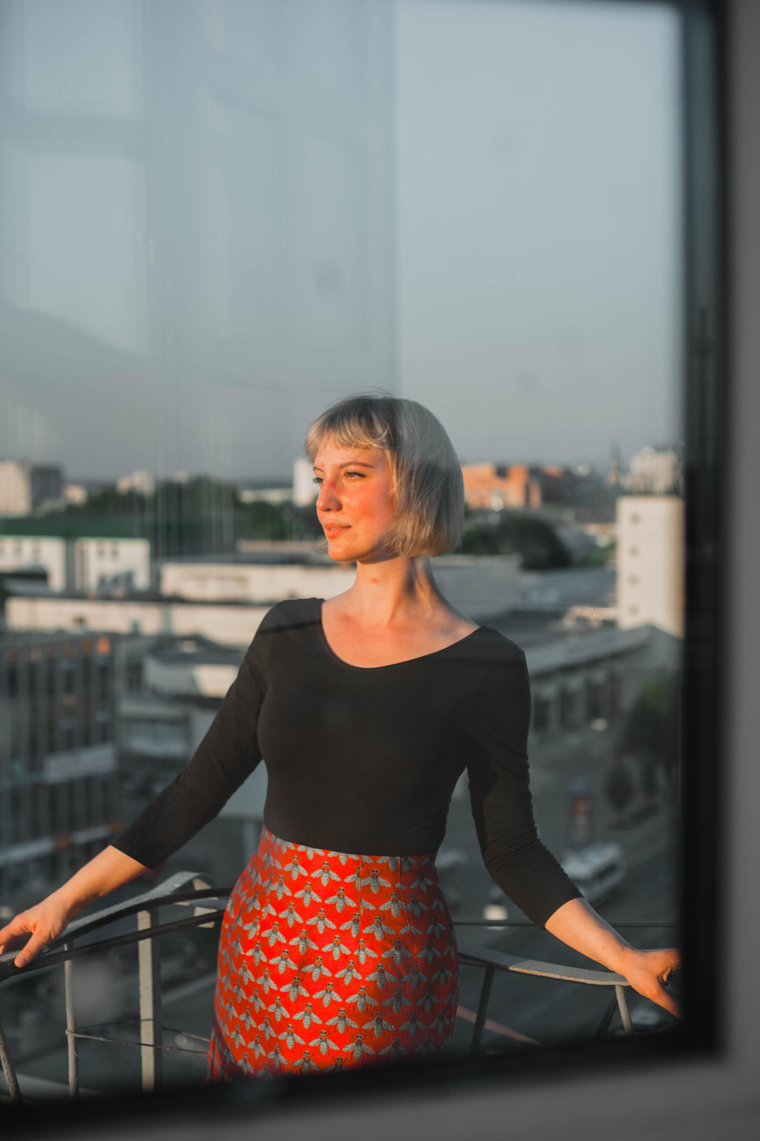 Уникальная съемка на крышах города. Авторский портрет для Ани. Ваш фотограф Любовь Чистякова