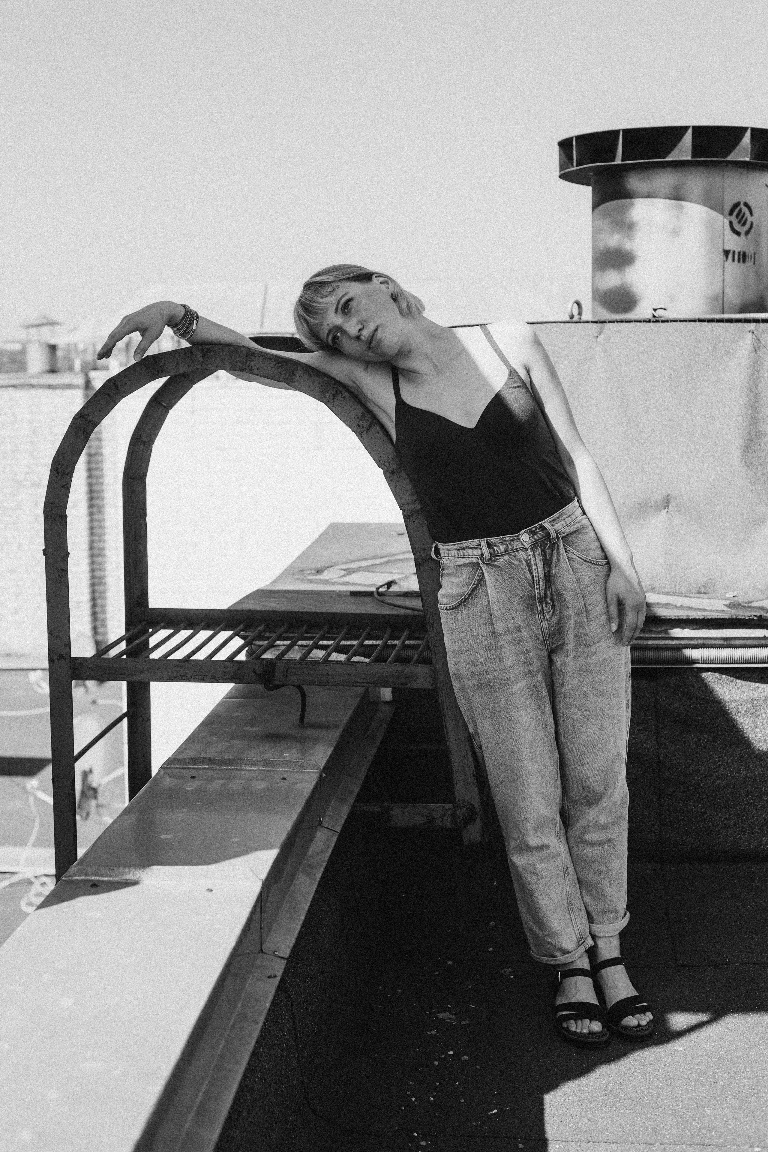 Уникальная съемка на крышах города. Авторский портрет для Ани. Ваш фотограф Любовь Чистякова