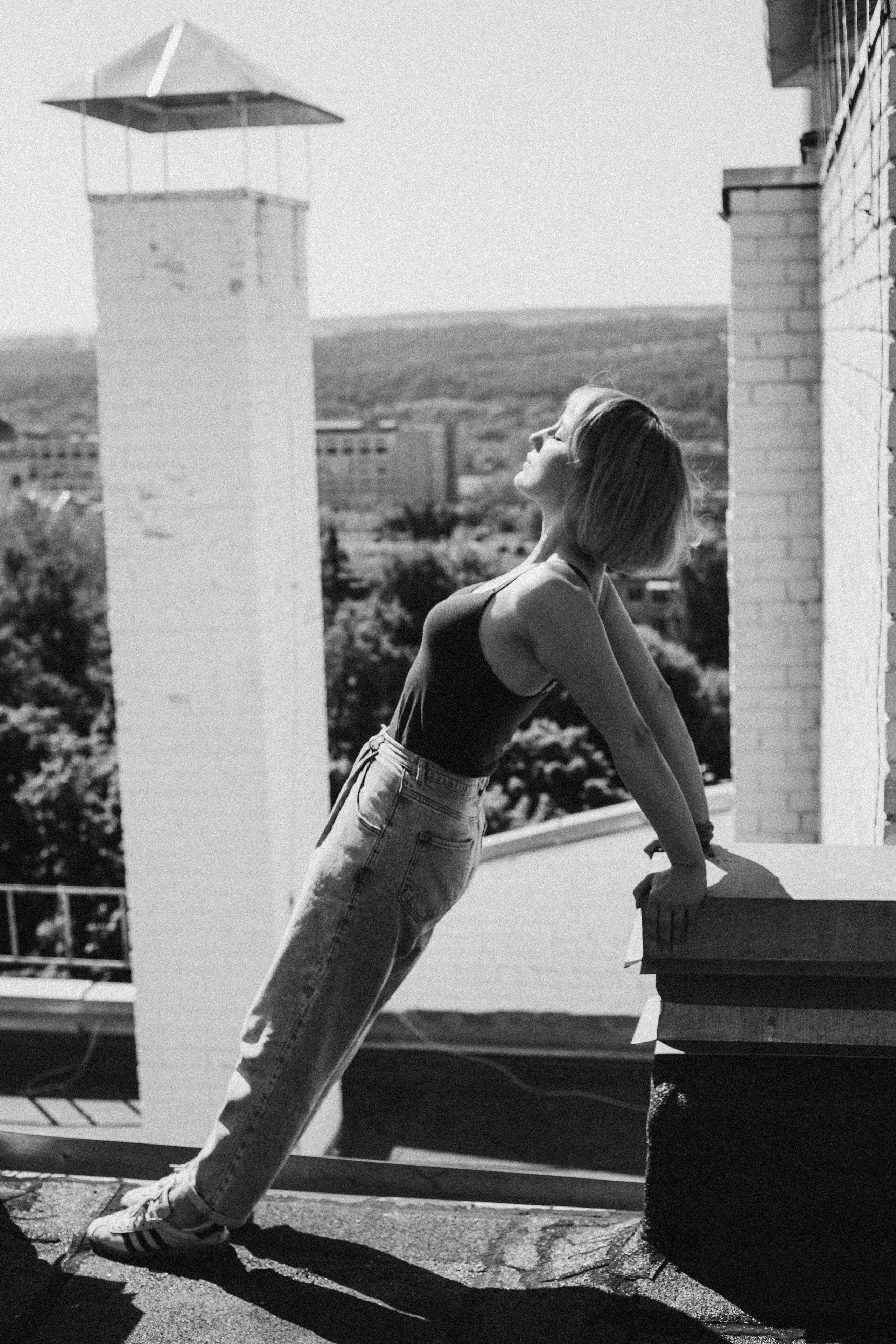 Уникальная съемка на крышах города. Авторский портрет для Ани. Ваш фотограф Любовь Чистякова