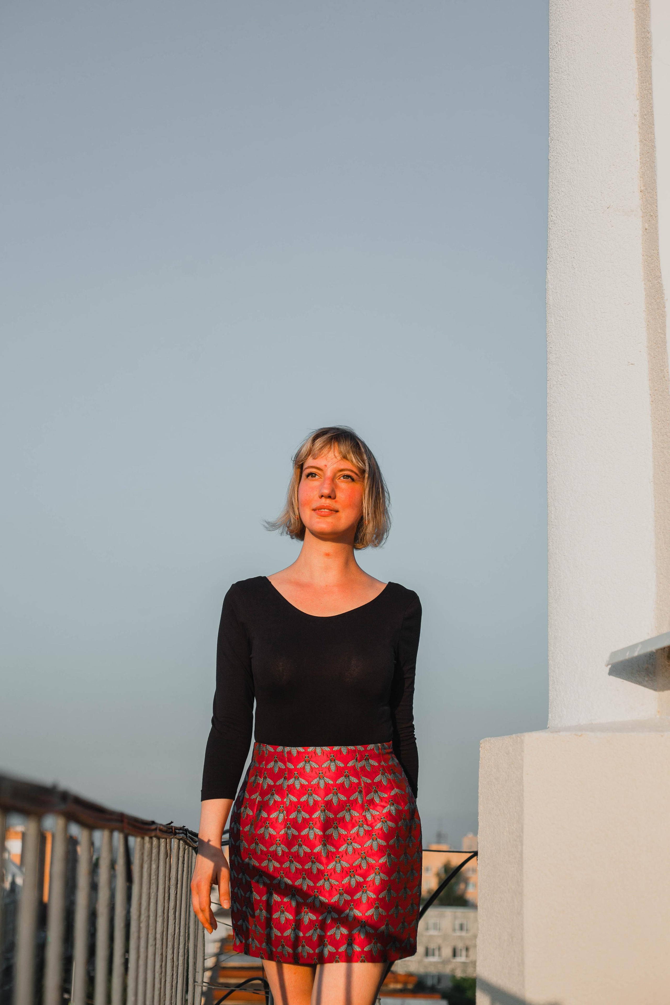 Уникальная съемка на крышах города. Авторский портрет для Ани. Ваш фотограф Любовь Чистякова