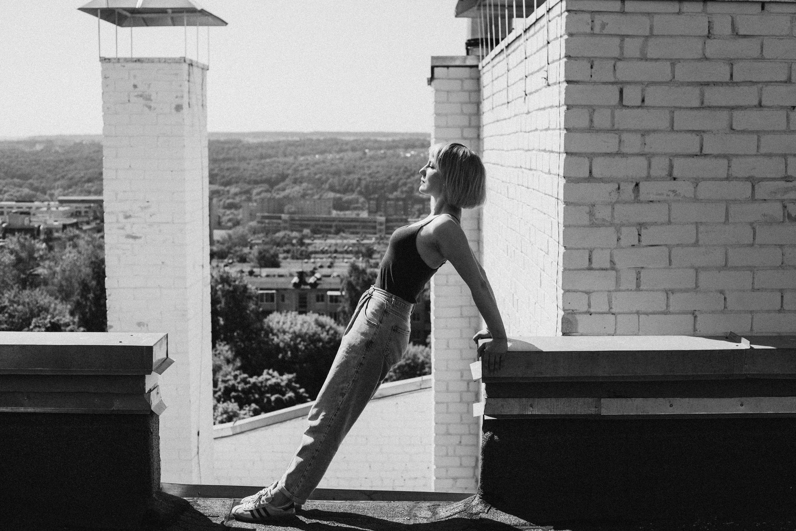 Уникальная съемка на крышах города. Авторский портрет для Ани. Ваш фотограф Любовь Чистякова