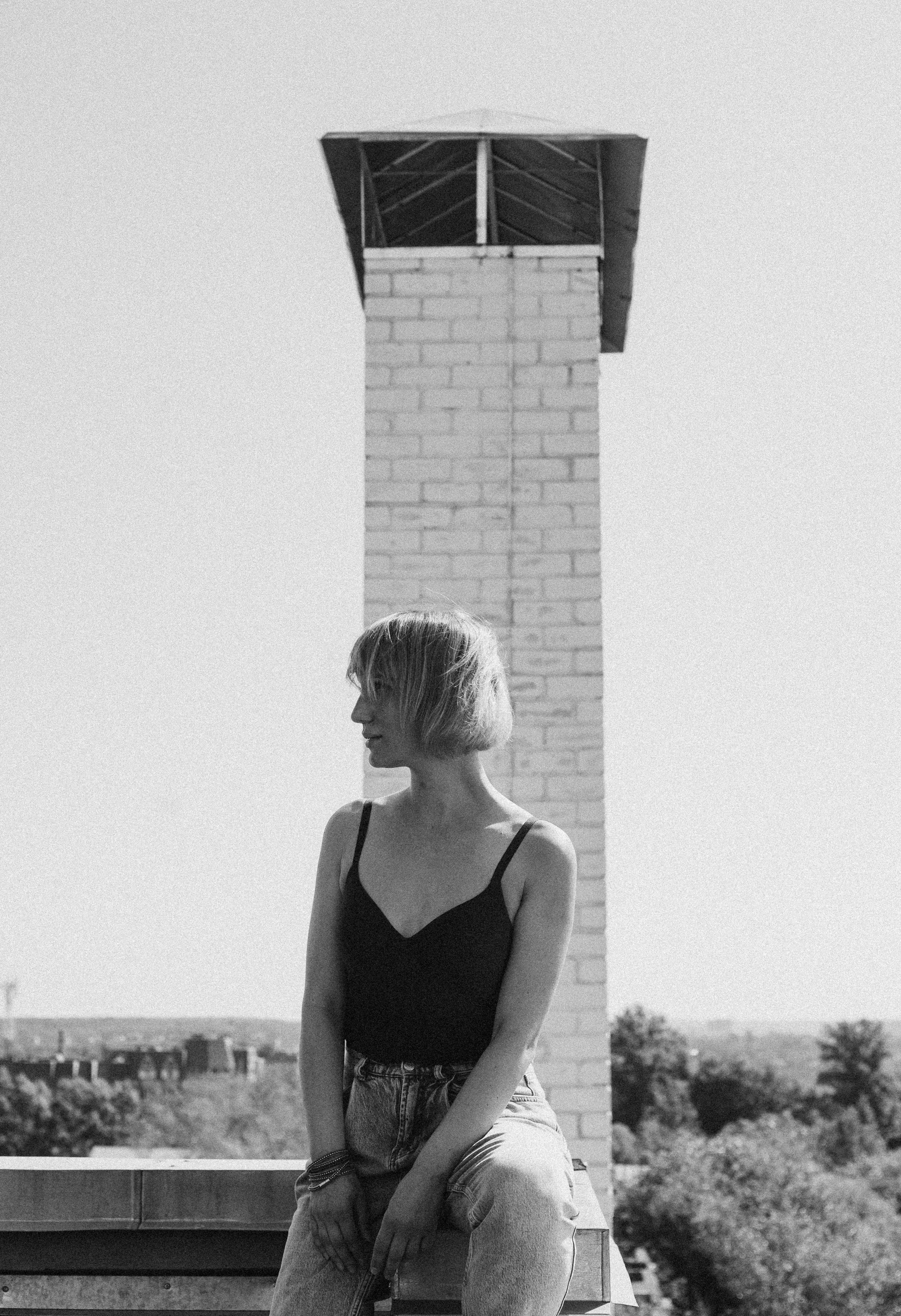 Уникальная съемка на крышах города. Авторский портрет для Ани. Ваш фотограф Любовь Чистякова