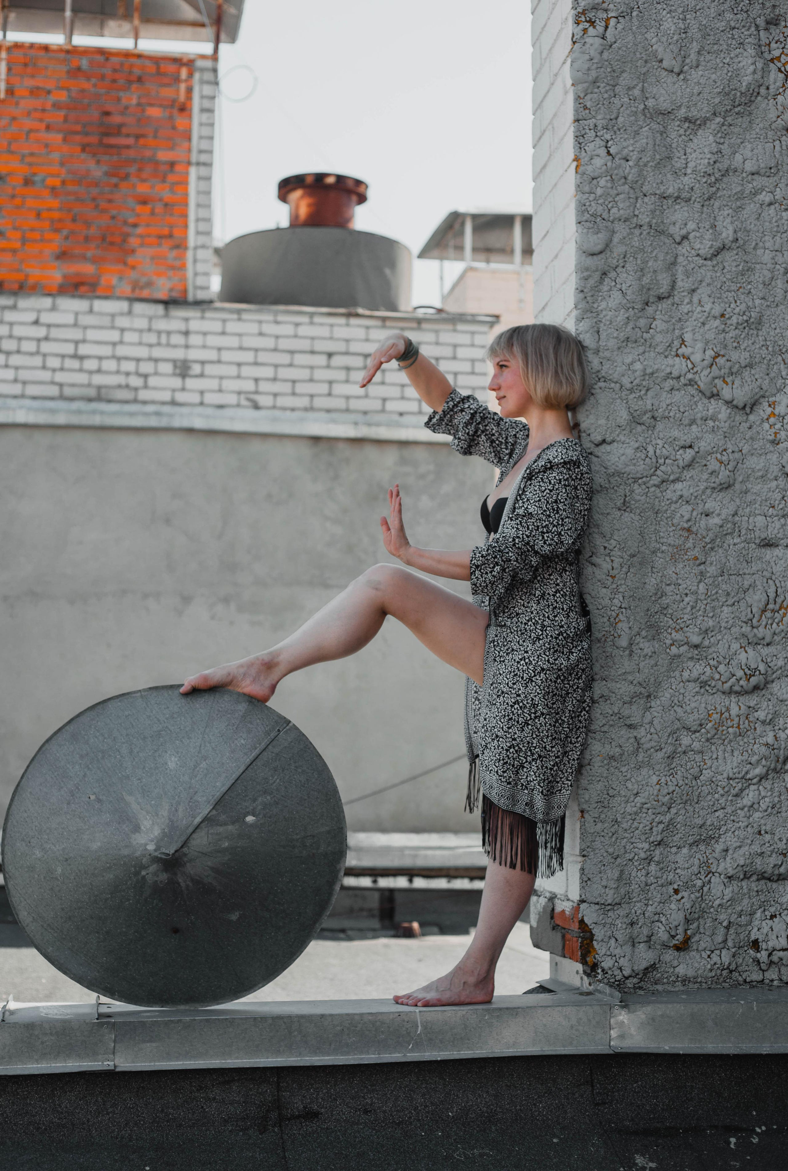 Уникальная съемка на крышах города. Авторский портрет для Ани. Ваш фотограф Любовь Чистякова