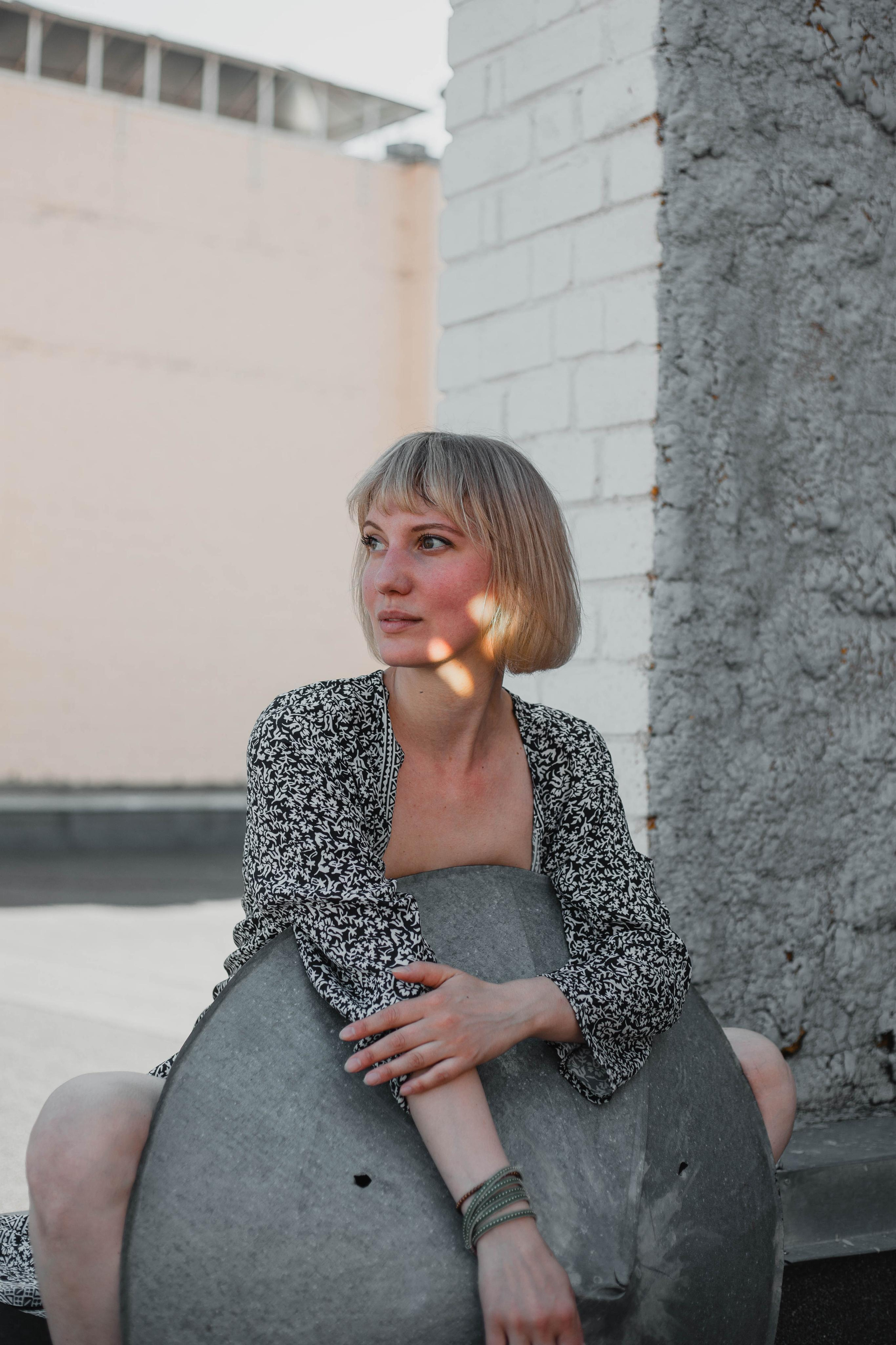 Уникальная съемка на крышах города. Авторский портрет для Ани. Ваш фотограф Любовь Чистякова