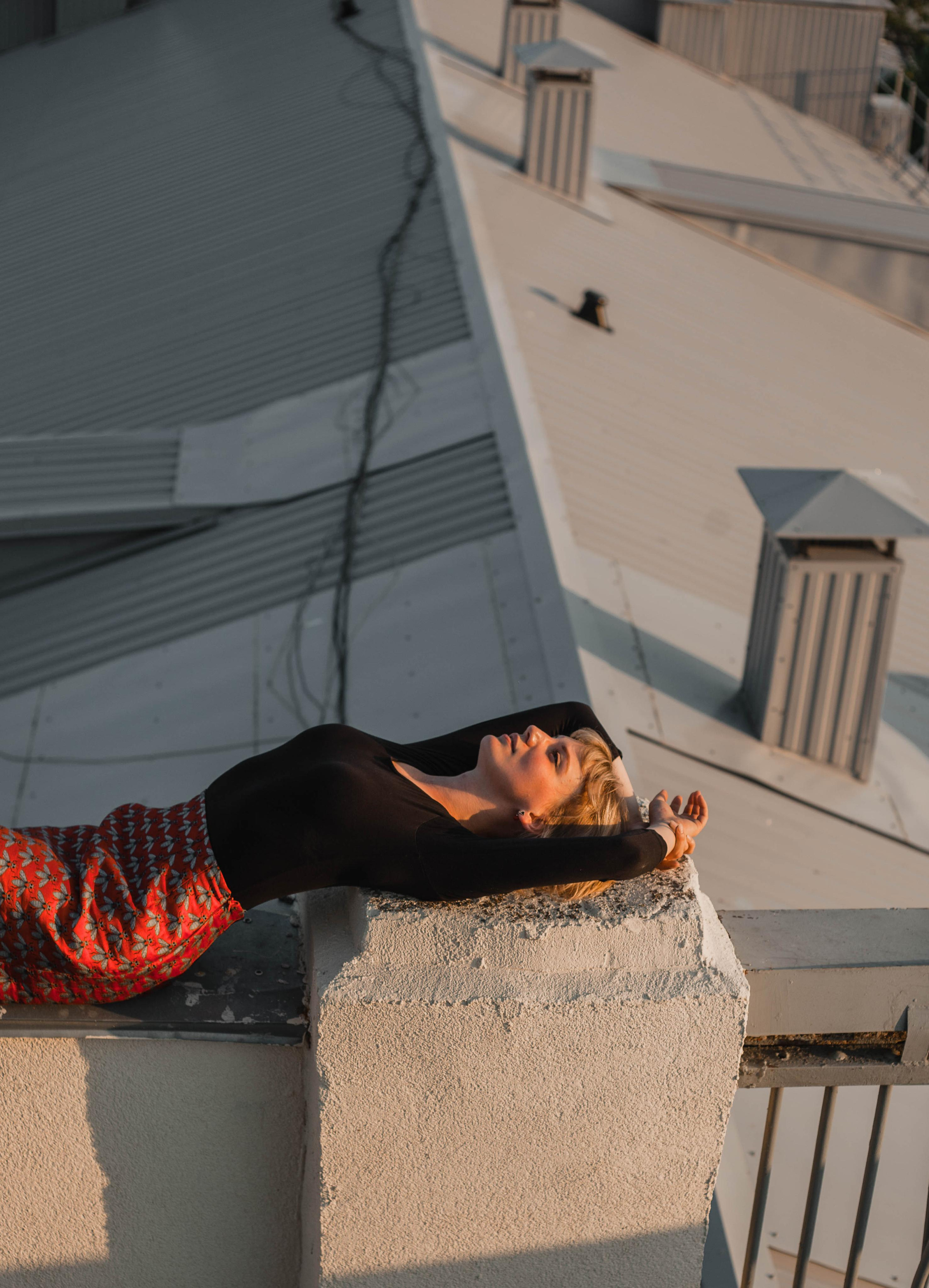 Уникальная съемка на крышах города. Авторский портрет для Ани. Ваш фотограф Любовь Чистякова