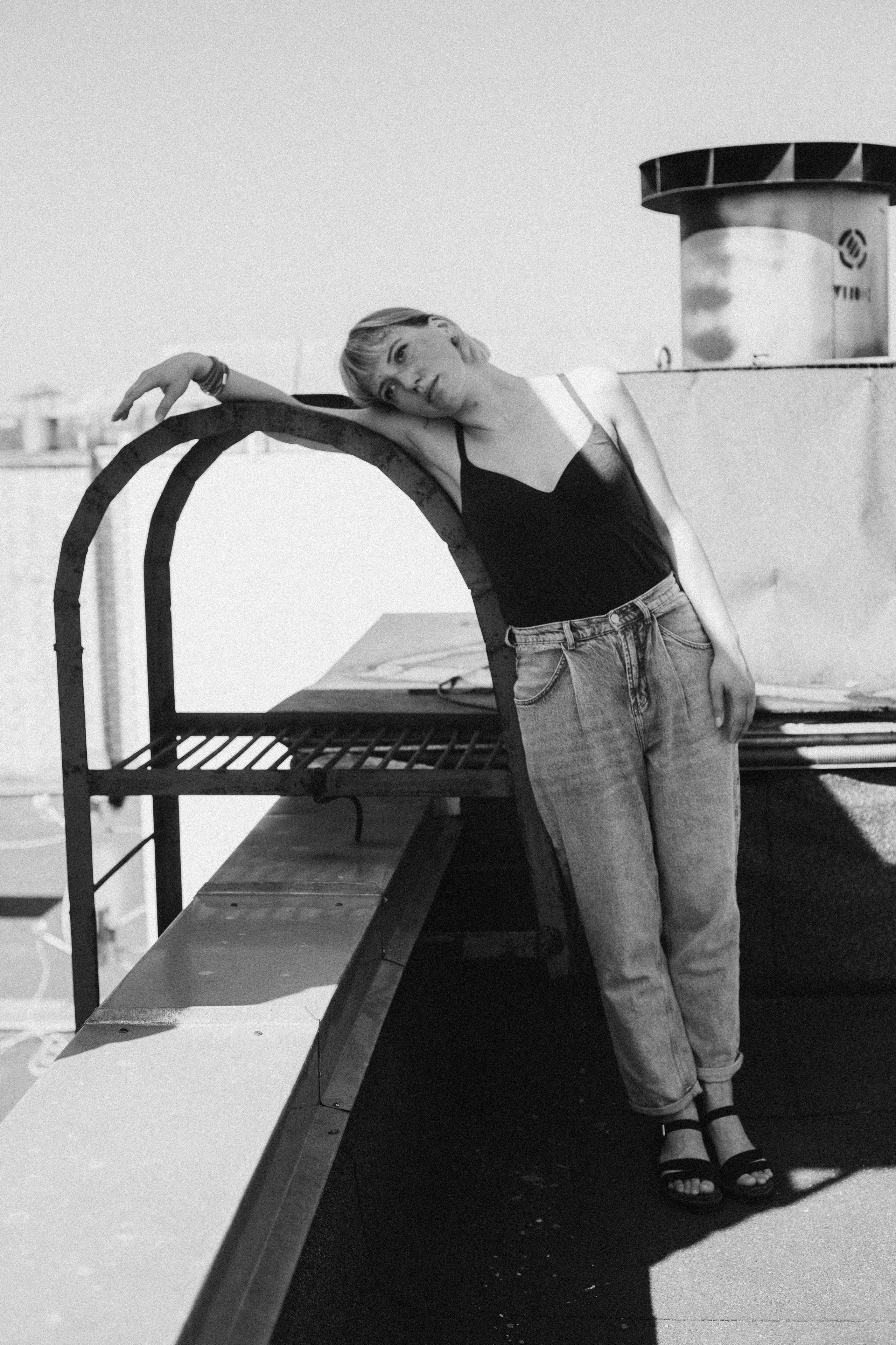 Уникальная съемка на крышах города. Авторский портрет для Ани. Ваш фотограф Любовь Чистякова