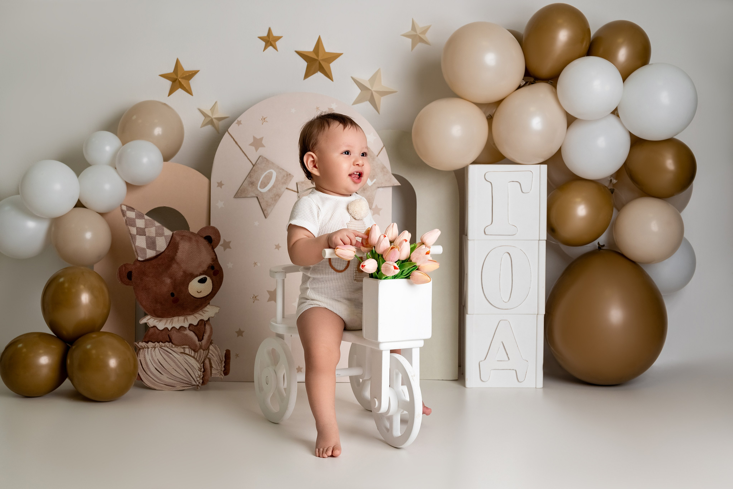 Савелию 1 годик. Фотограф новорожденных в Норильске Виктория Шагалиева