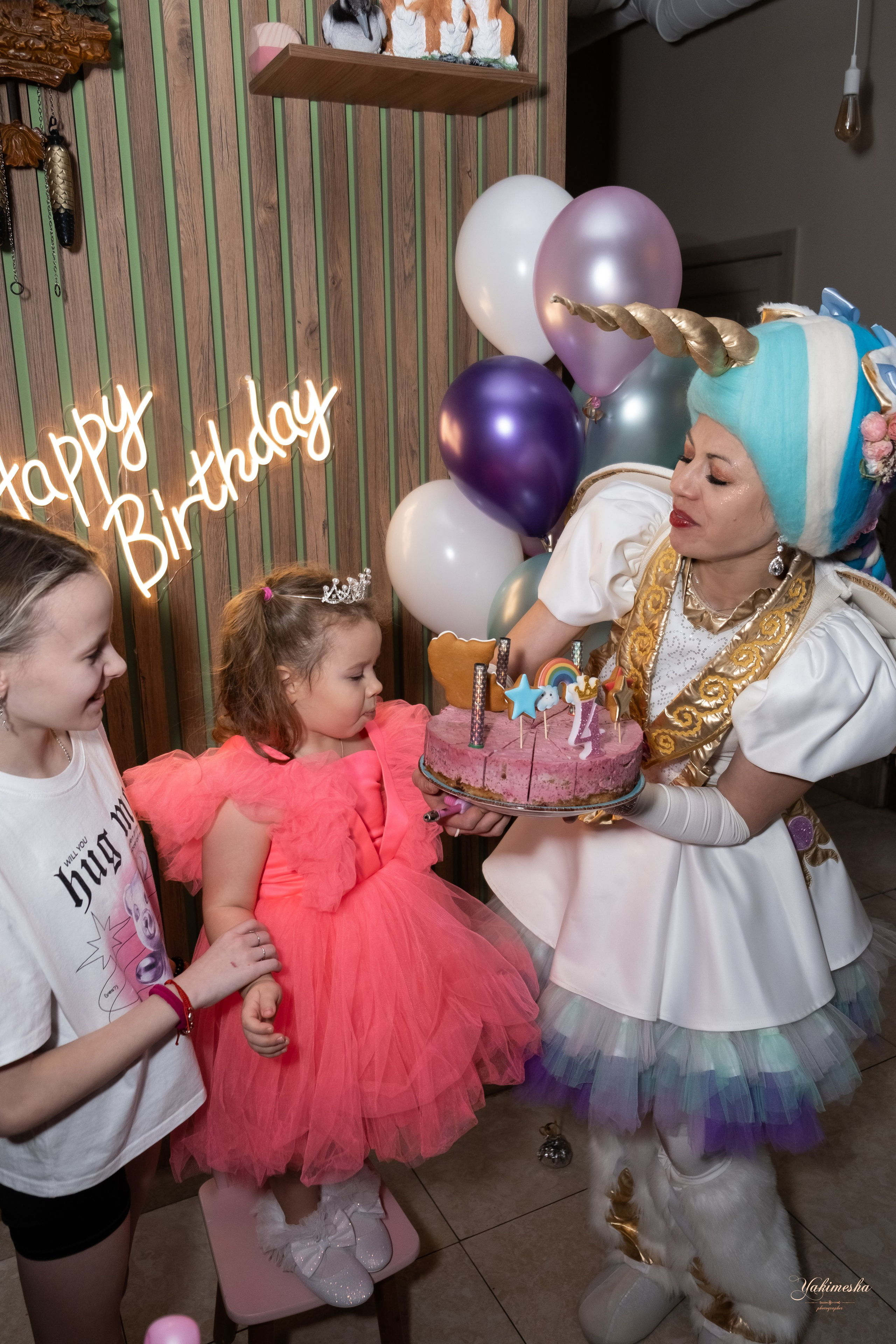 День рождение ребенка. Семейный и женский фотограф в Санкт-Петербурге