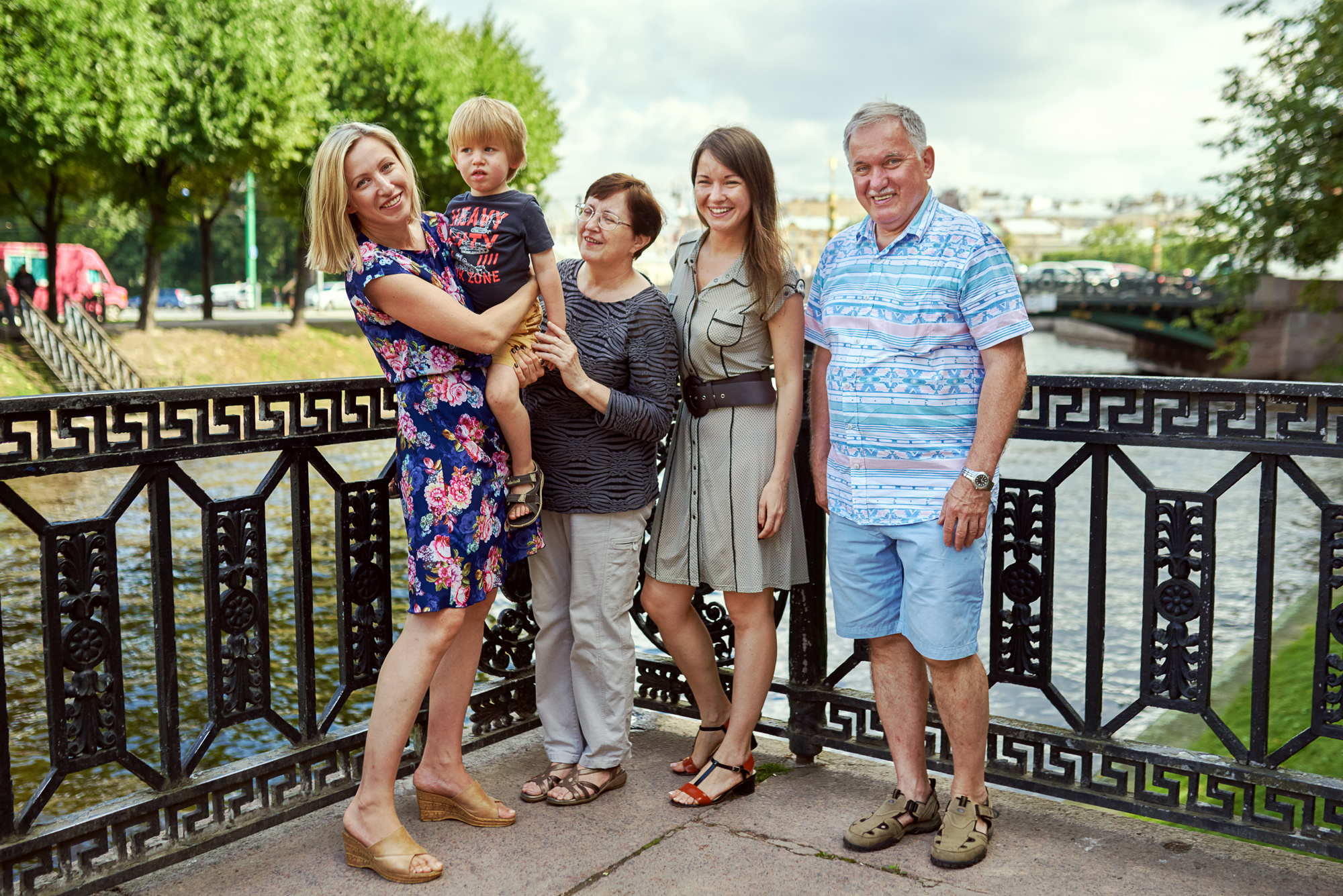 Евгения с семейством. Свадебный фотограф в Спб Сергей Баланян