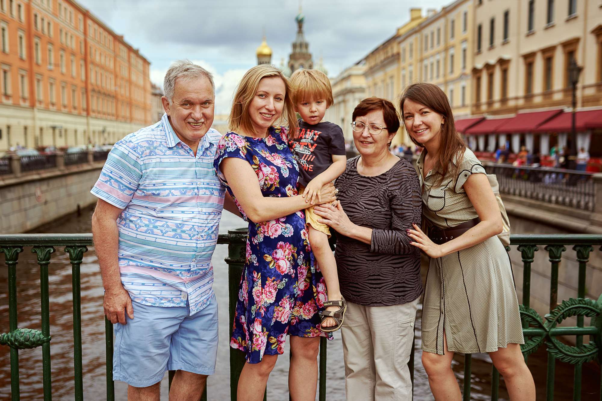Евгения с семейством. Свадебный фотограф в Спб Сергей Баланян