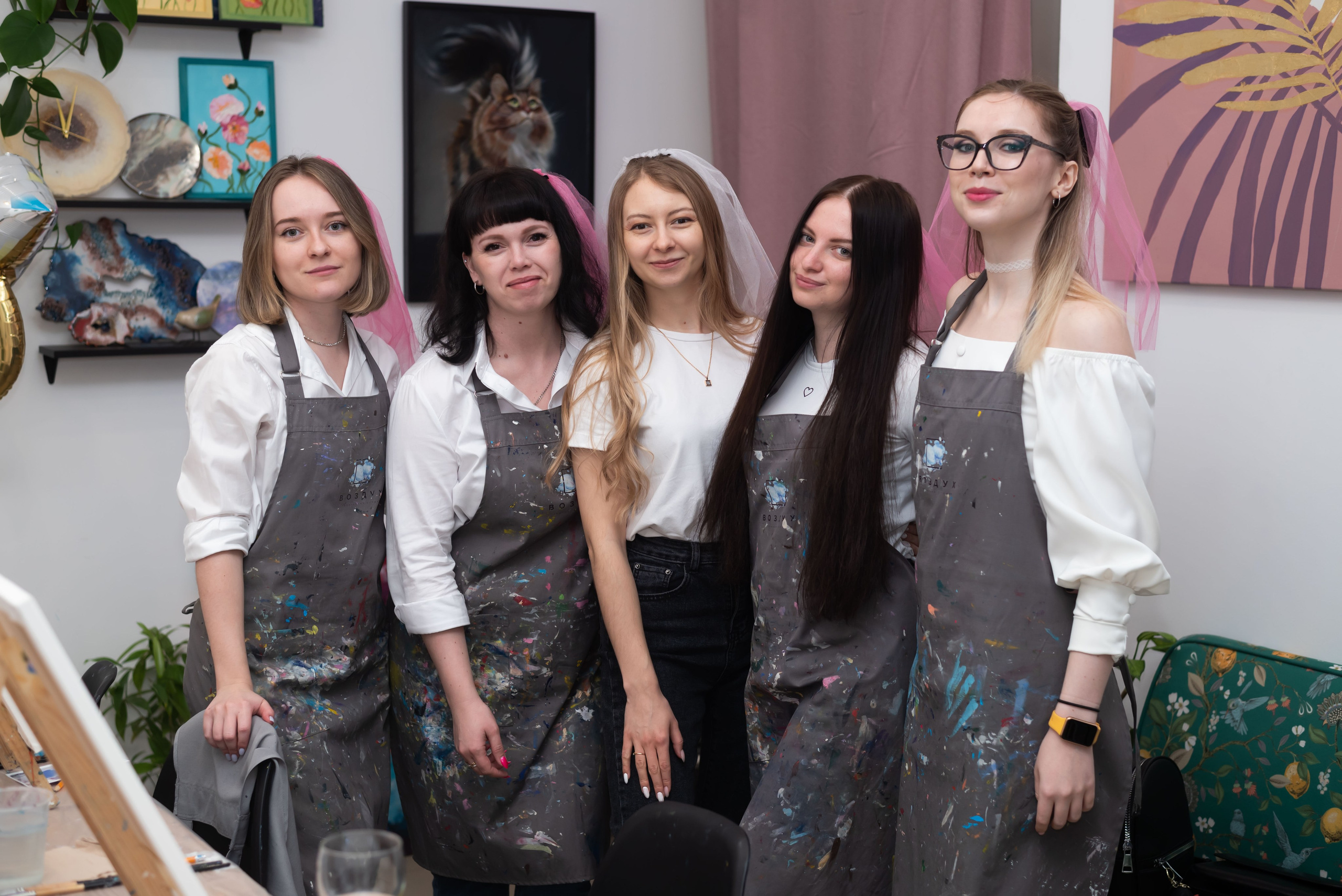 Красочный девичник. Event photographer from Moscow