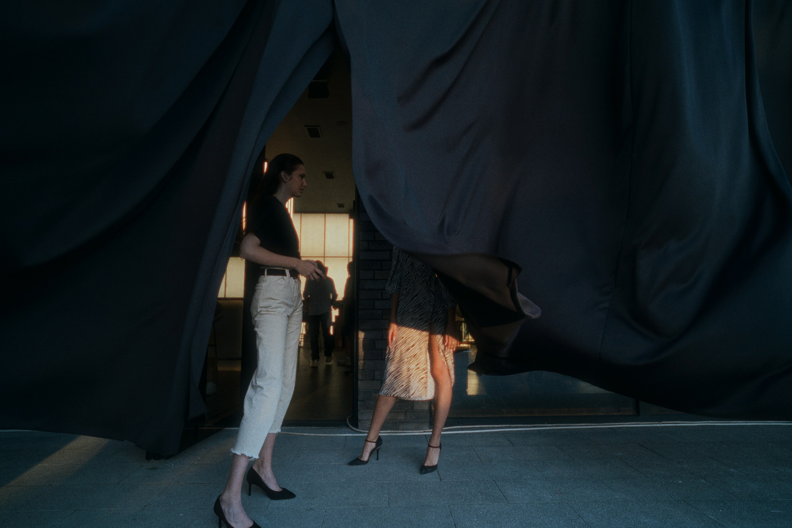 Vomi (backstage). Фотограф Юрин Евгений