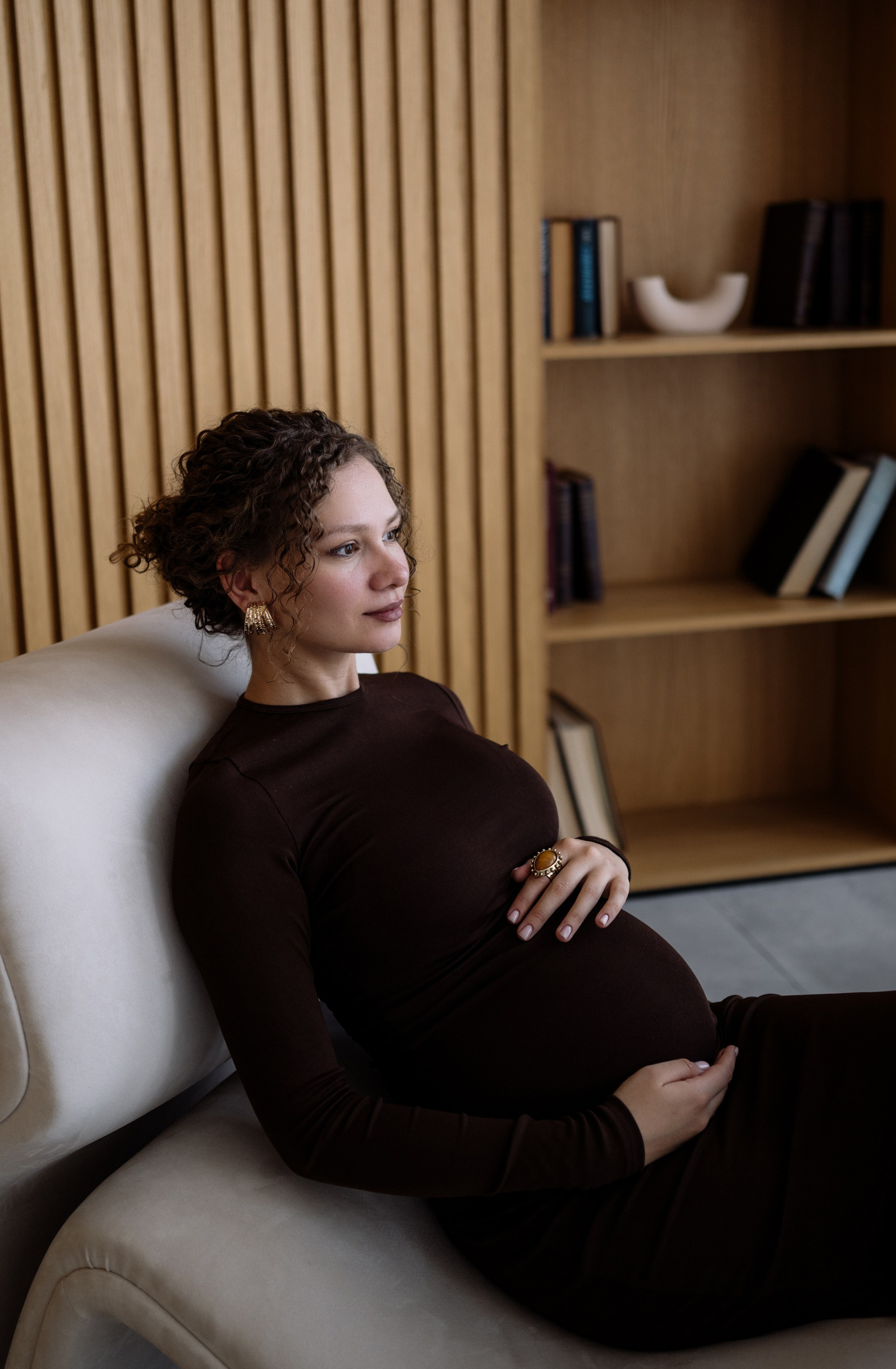 Беременность и минимализм. Фотограф в Москве Алёна Степутенко